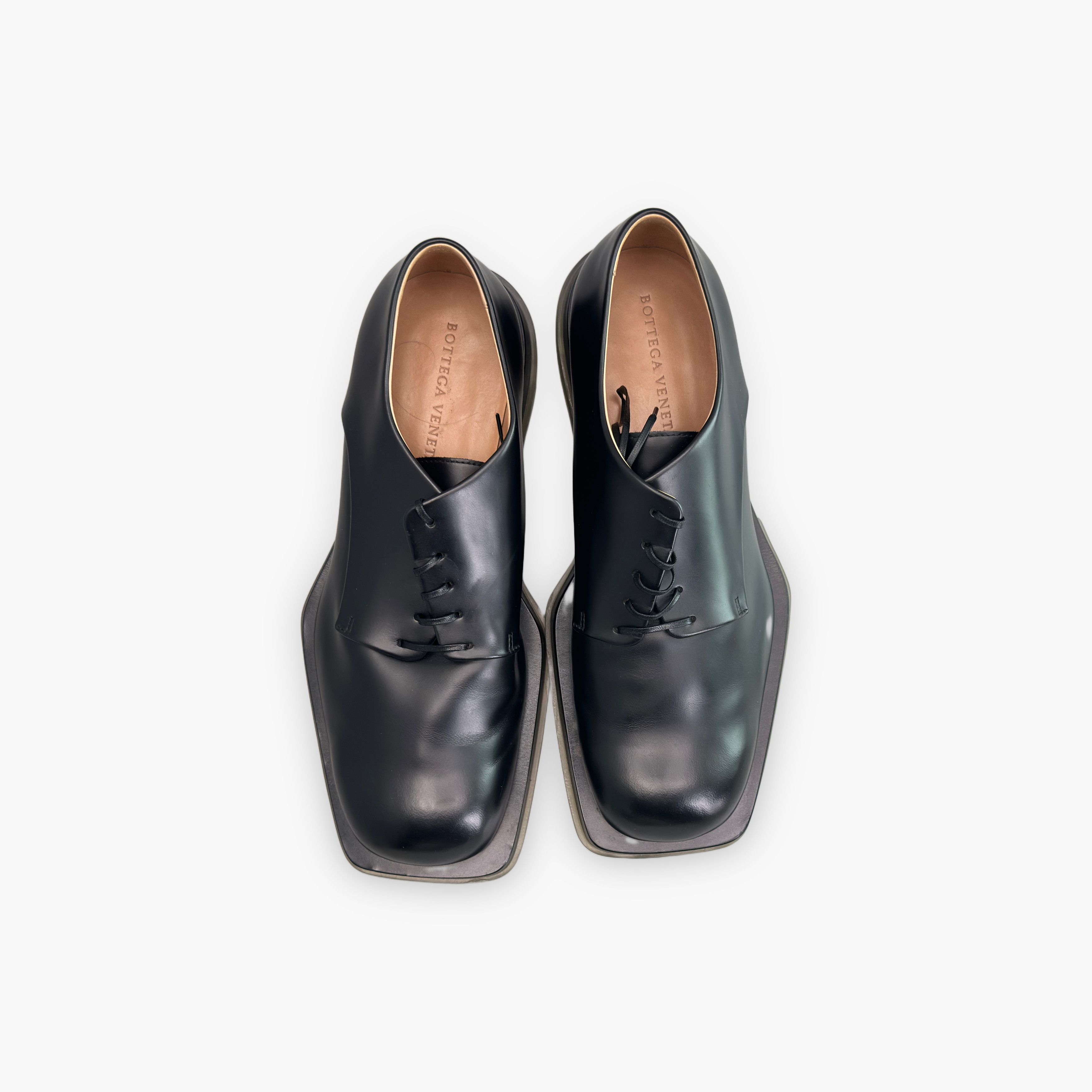 Bottega Veneta Bottega Veneta Square Toe Derby Shoes Size 44 Size US 11 / EU 44 - 9 Thumbnail