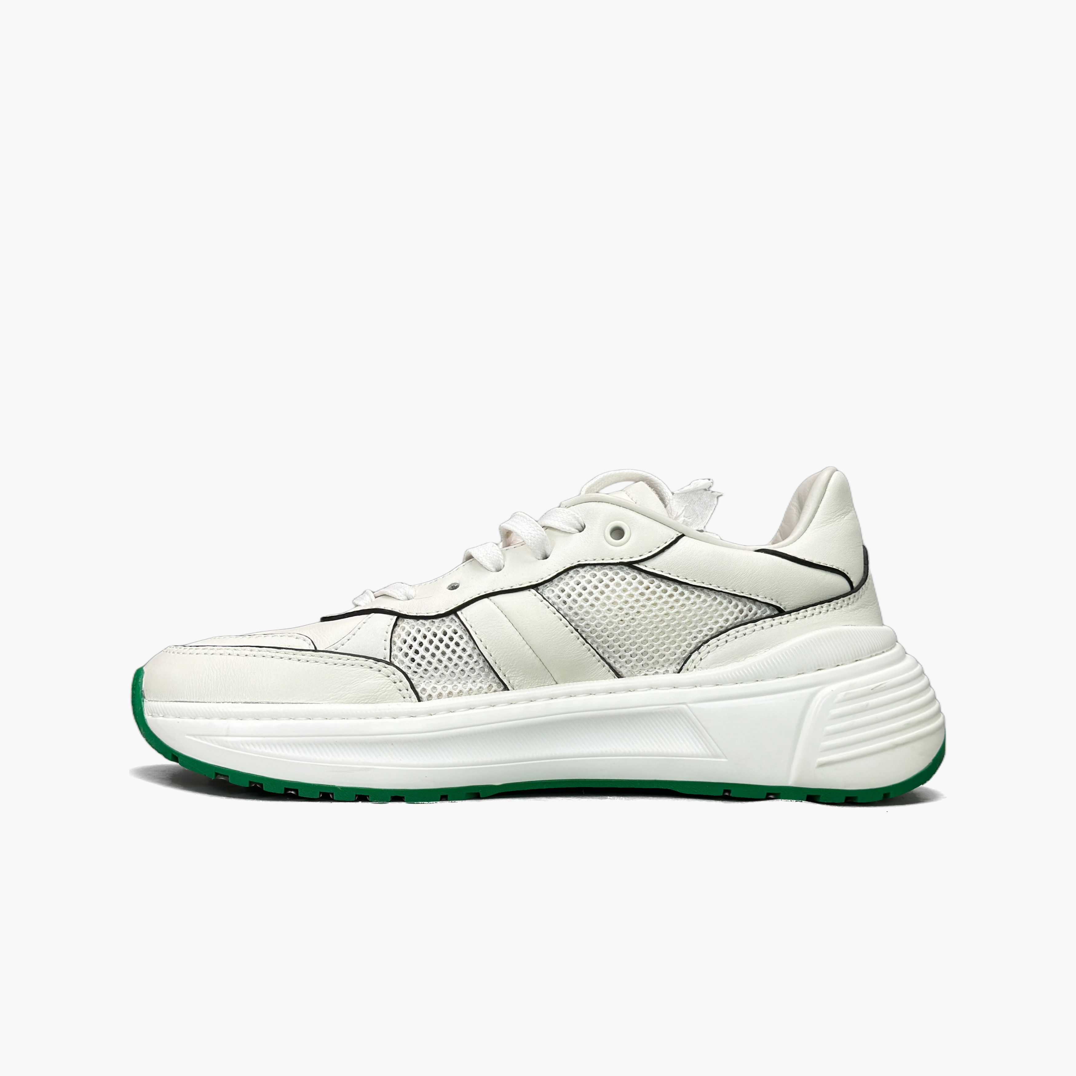 Bottega Veneta Bottega Veneta Leather Low-Top Sneakers Size 40.5 Size US 7.5 / EU 40-41 - 3 Thumbnail