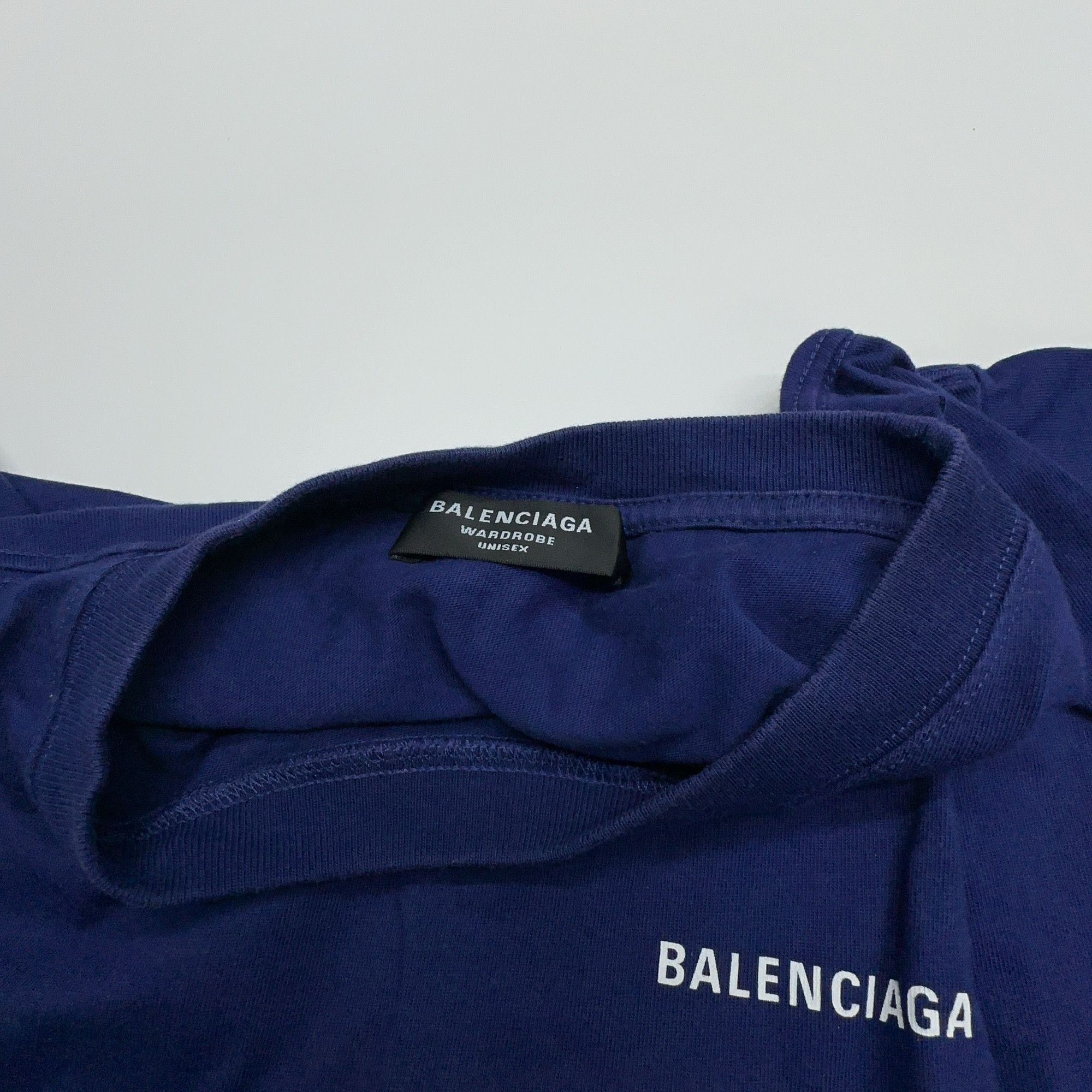 Balenciaga Balenciaga Logo T-Shirt Size M Size US M / EU 48-50 / 2 - 6 Thumbnail