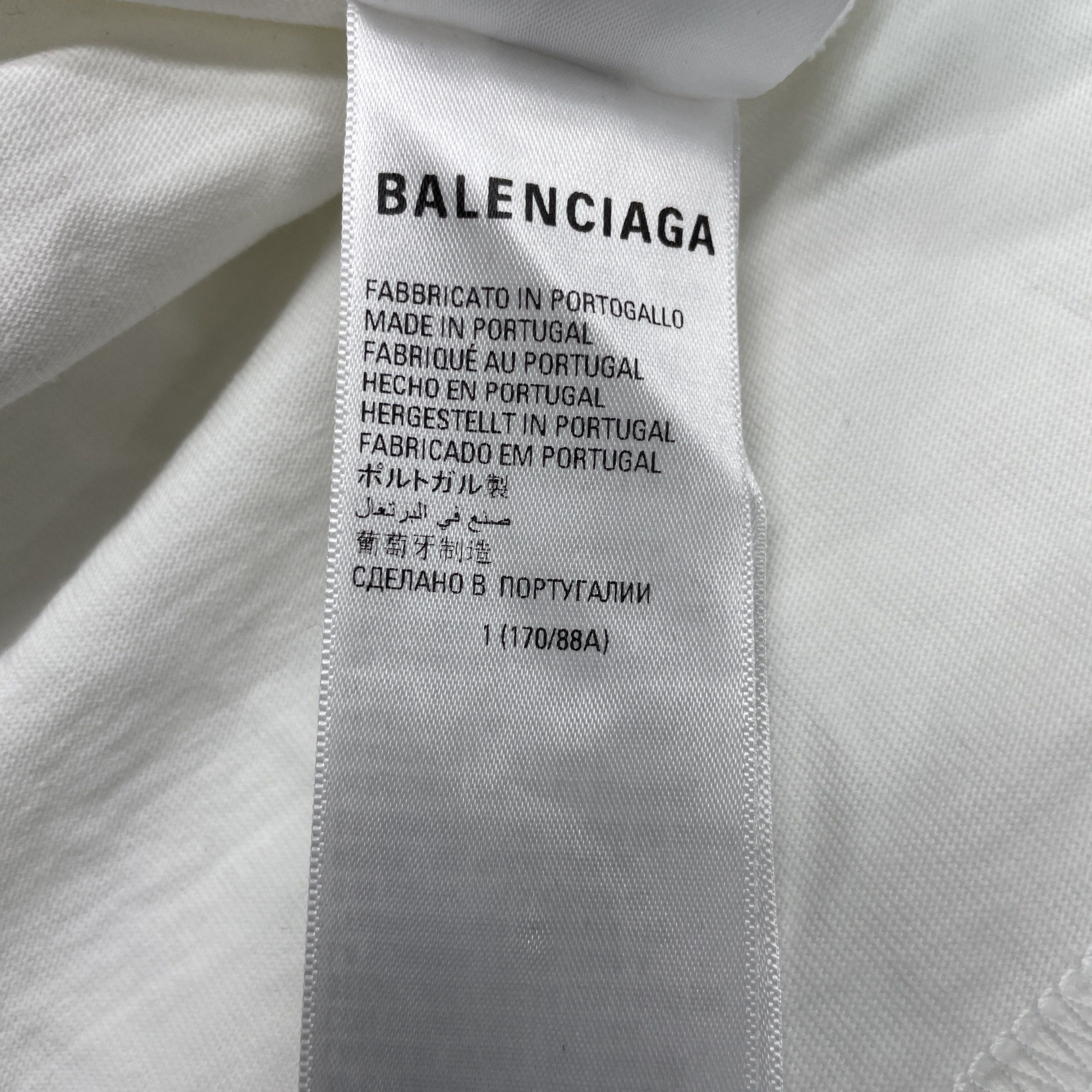 Balenciaga Balenciaga Icon Print T-Shirt White Size 1 Size US S / EU 44-46 / 1 - 3 Thumbnail