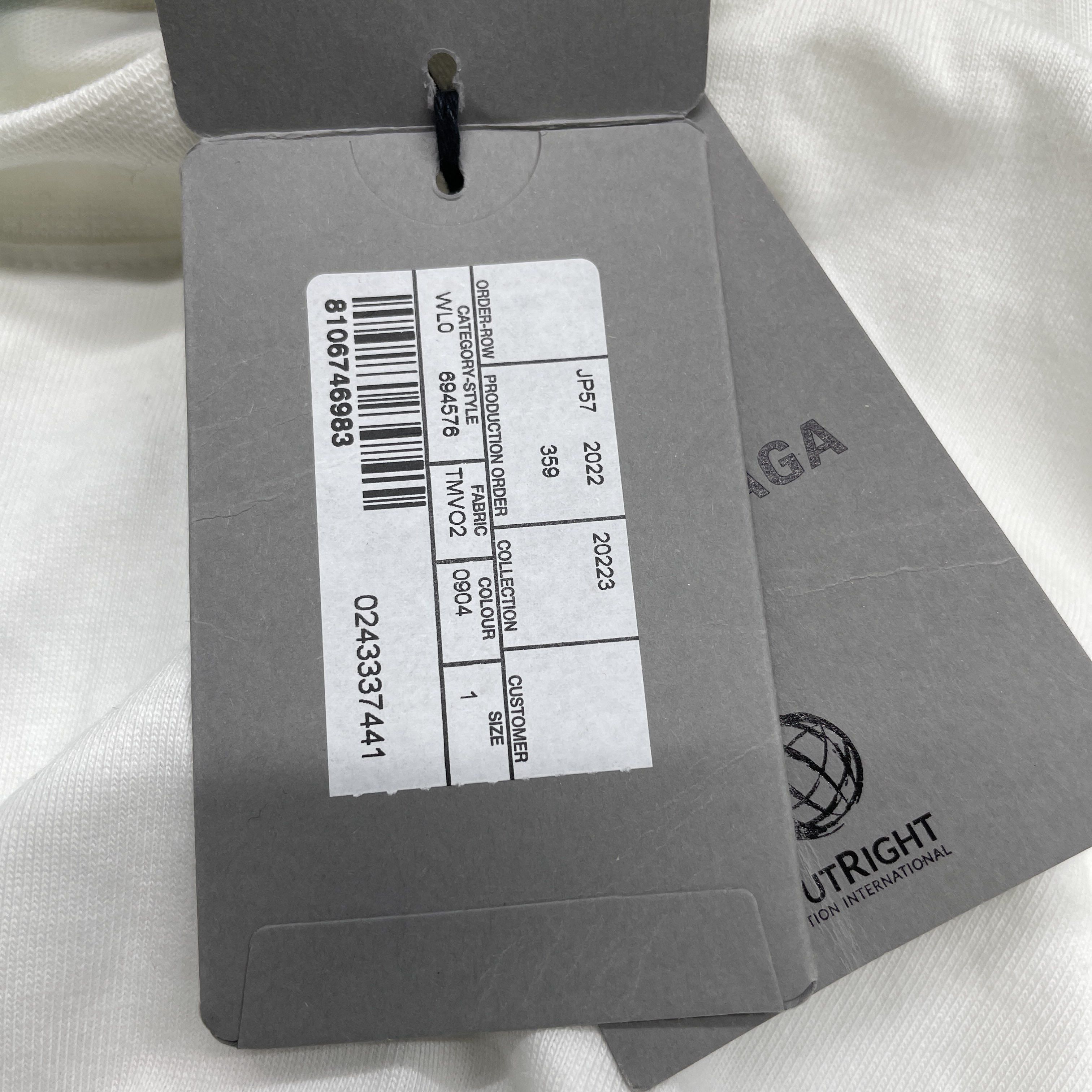 Balenciaga Balenciaga Icon Print T-Shirt White Size 1 Size US S / EU 44-46 / 1 - 4 Thumbnail