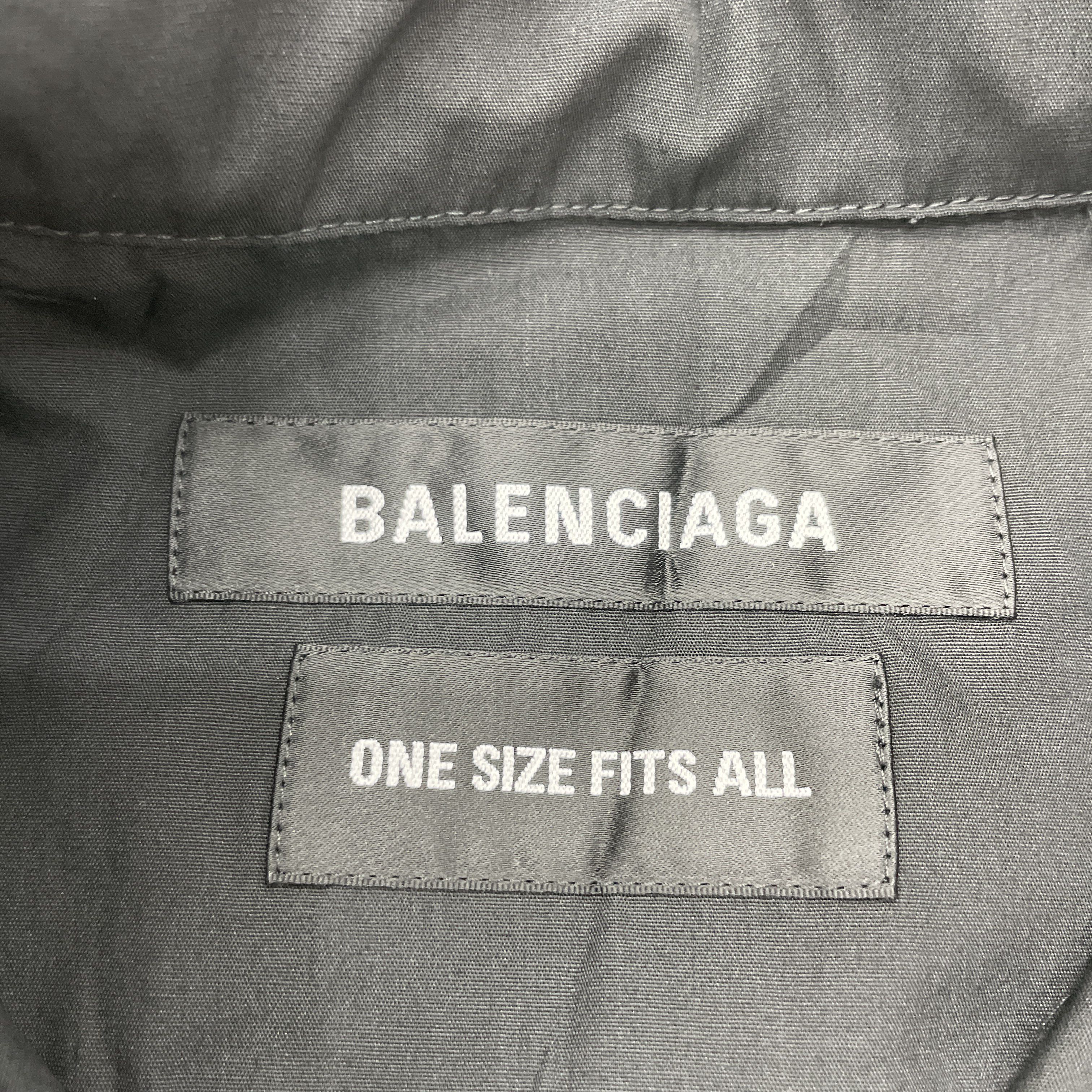 Balenciaga Balenciaga Your Logo Here Shirt Size XS Size US XS / EU 42 / 0 - 3 Thumbnail