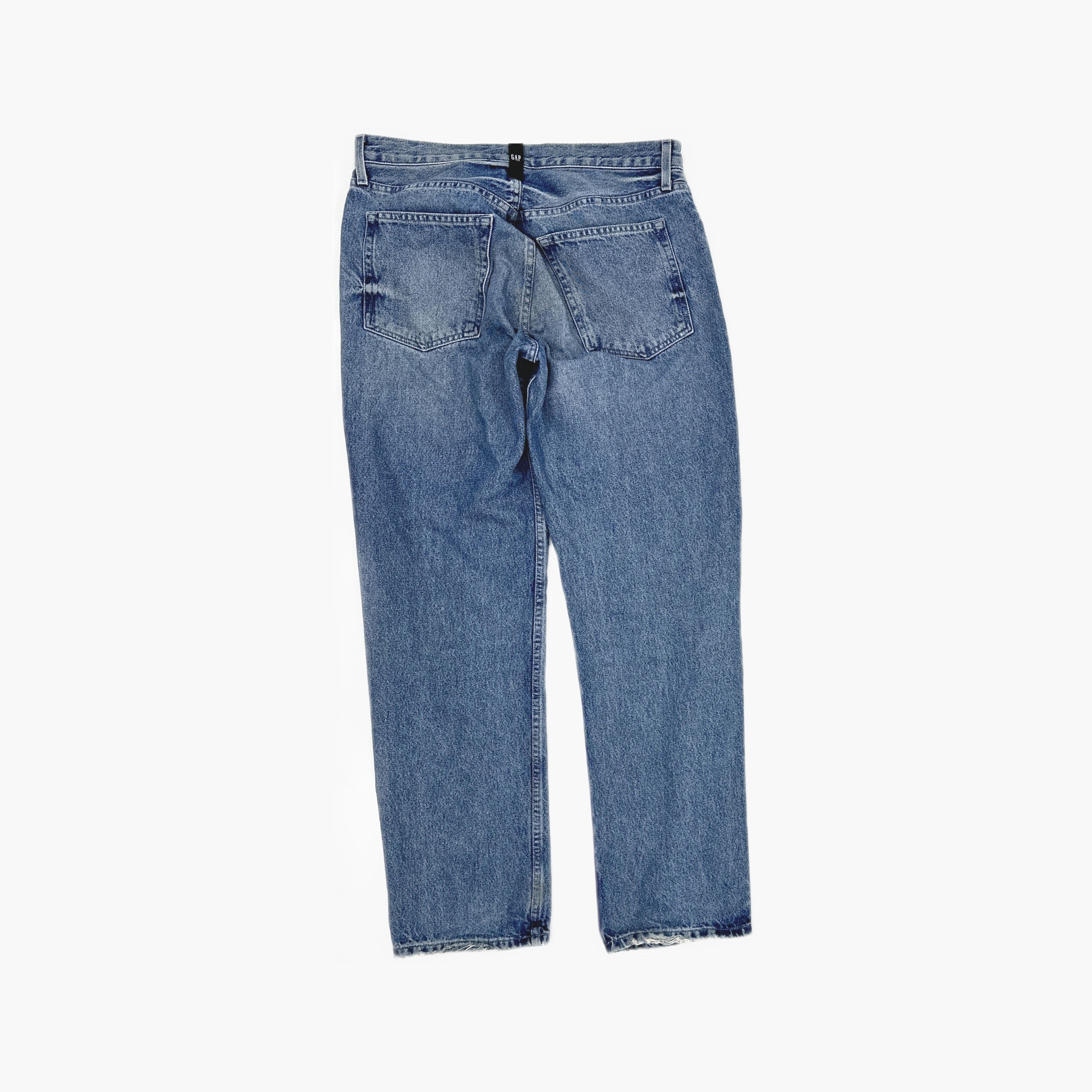 Yeezy YEEZY GAP Distressed Denim Jeans Size 32 Size US 32 / EU 48 - 2 Thumbnail