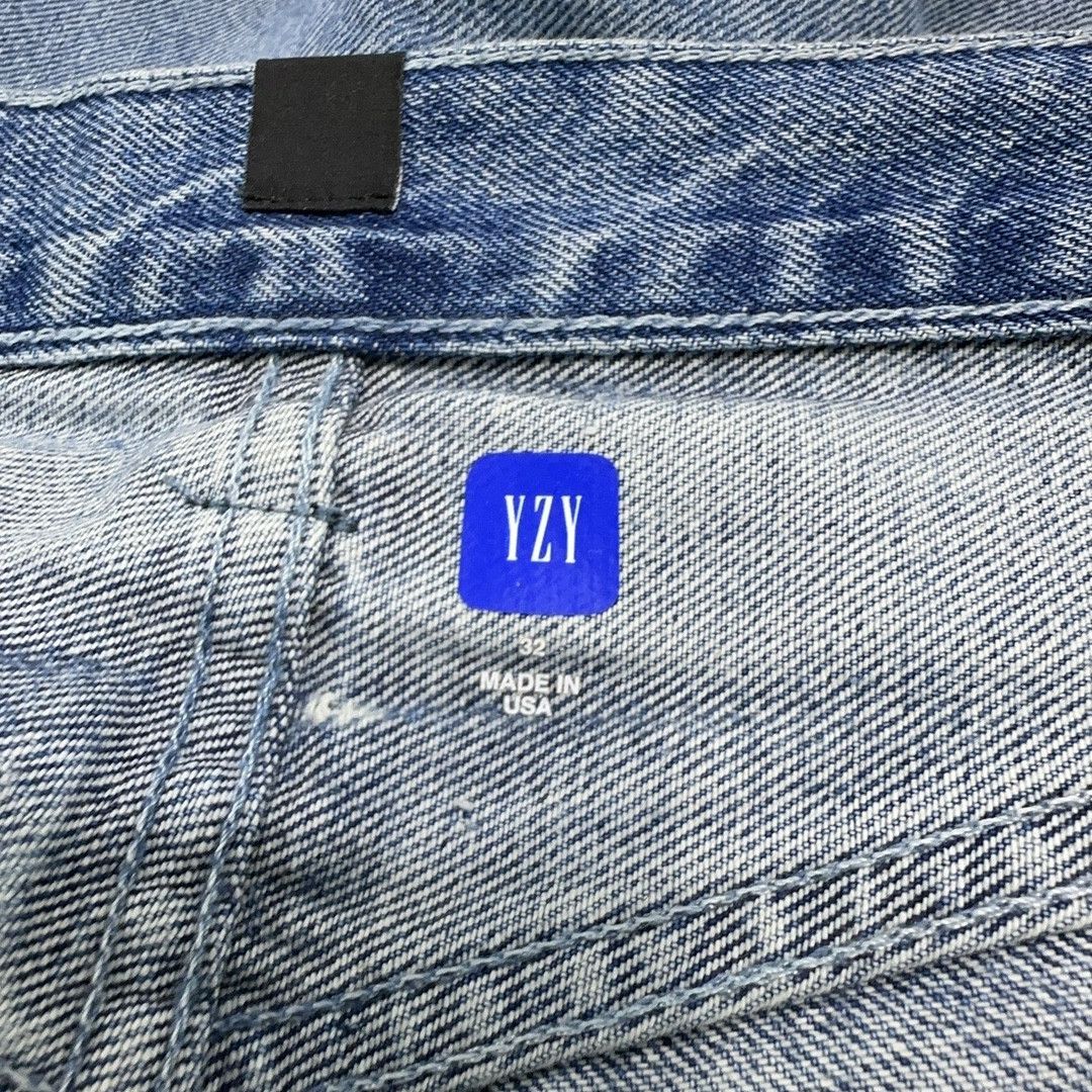 Yeezy YEEZY GAP Distressed Denim Jeans Size 32 Size US 32 / EU 48 - 4 Thumbnail