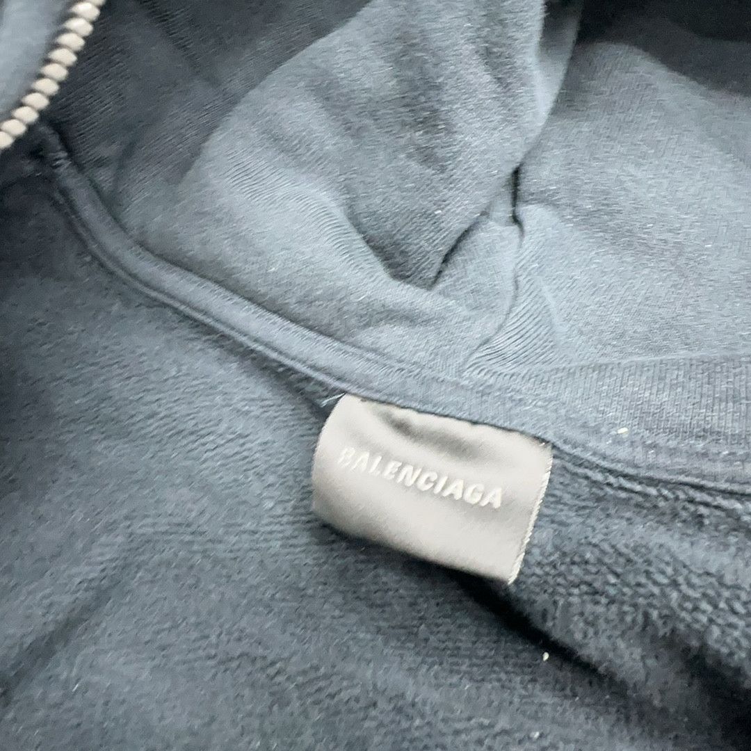 Balenciaga Balenciaga 520 Valentine's Day Zip-Up Hoodie Size M Size US M / EU 48-50 / 2 - 6 Thumbnail