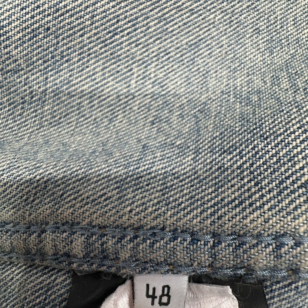 Balenciaga Balenciaga 2017 Logo Denim Jacket Size 48 Size US M / EU 48-50 / 2 - 5 Thumbnail