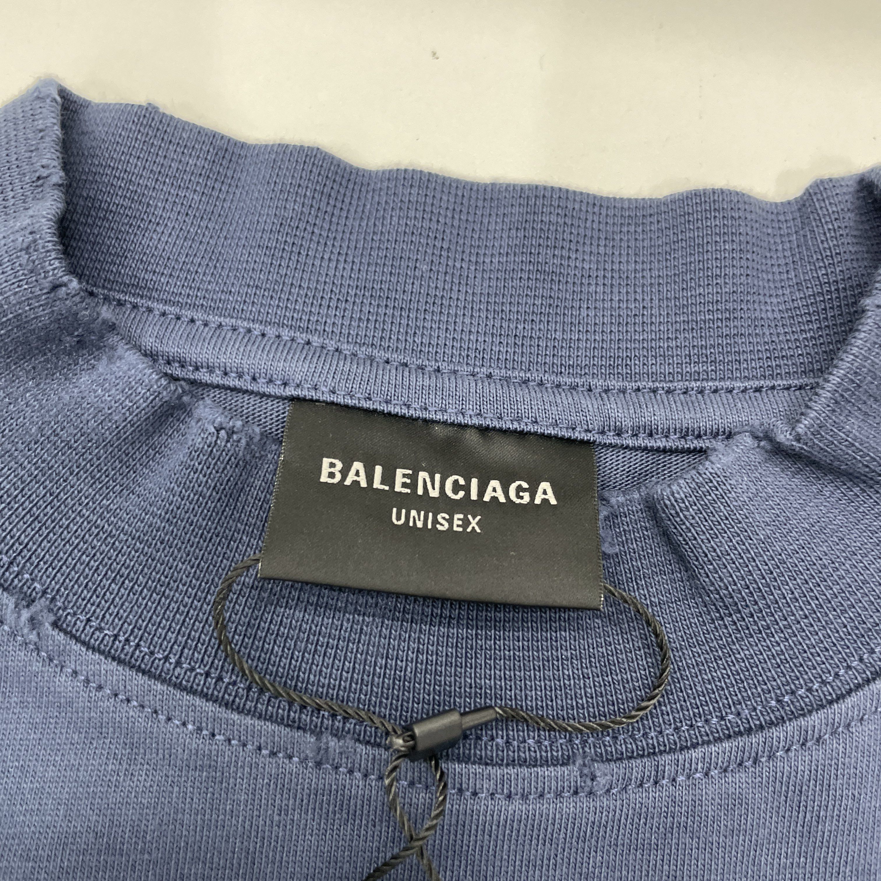 Balenciaga Balenciaga Crypto Logo T-Shirt Size S Size US S / EU 44-46 / 1 - 3 Thumbnail