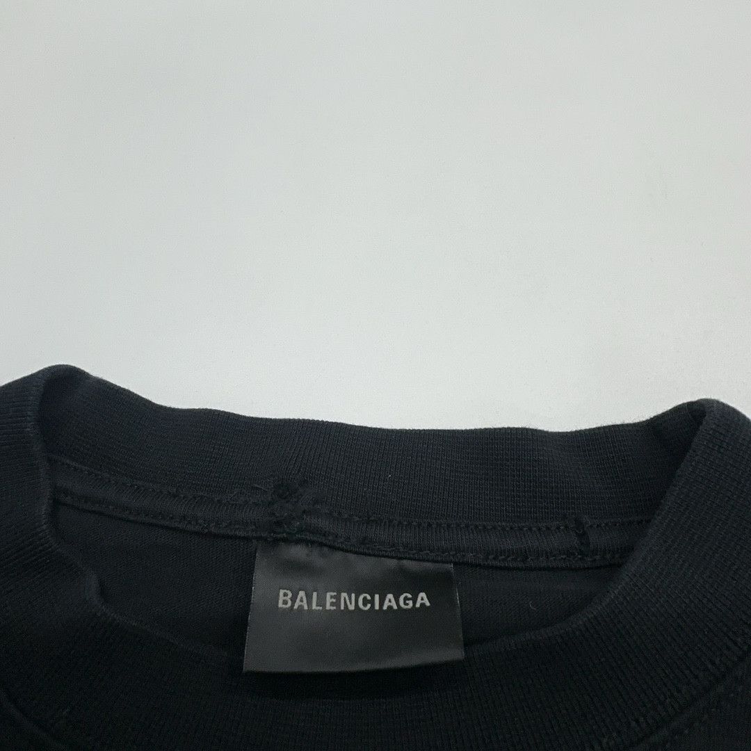 Balenciaga Balenciaga Logo Print T-Shirt Size S Size US S / EU 44-46 / 1 - 7 Thumbnail
