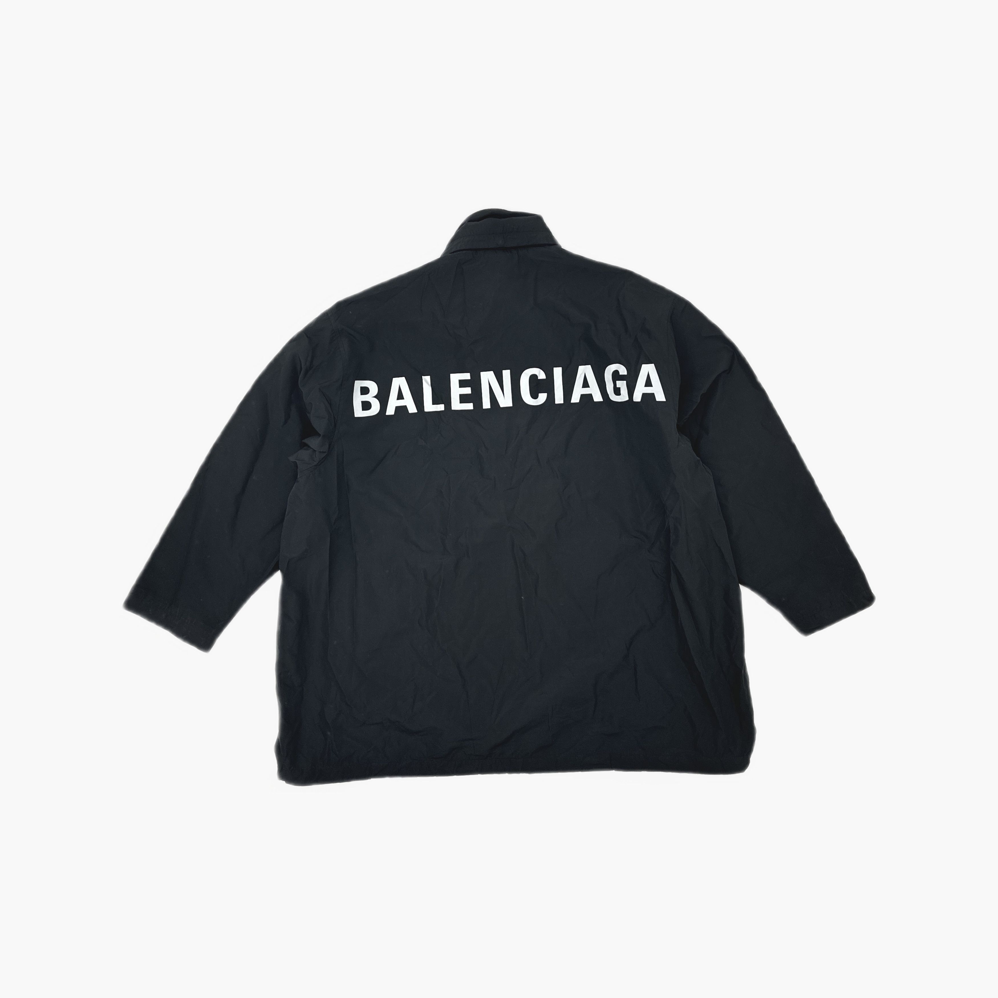 Balenciaga Balenciaga Logo Back Jacket Size 34 Size XS / US 0-2 / IT 36-38 - 2 Thumbnail