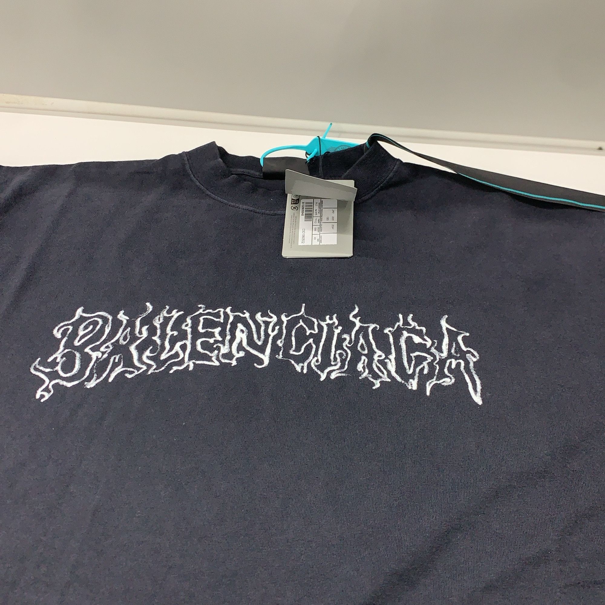 Balenciaga Balenciaga Logo Print T-Shirt Size XS Size US XS / EU 42 / 0 - 9 Thumbnail