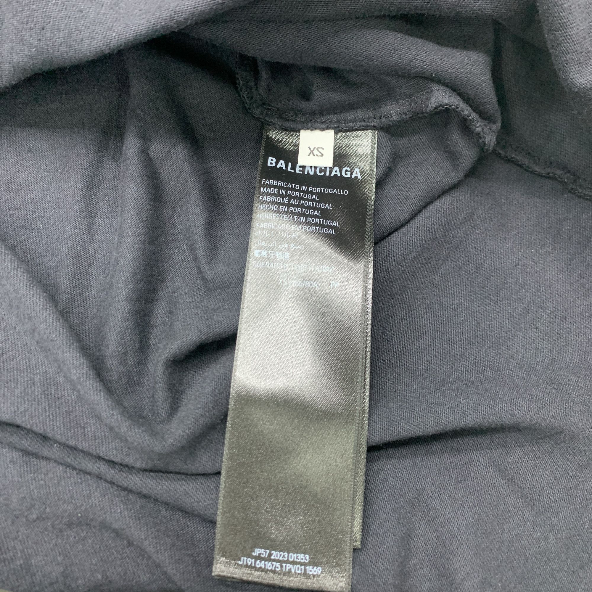 Balenciaga Balenciaga Logo Print T-Shirt Size XS Size US XS / EU 42 / 0 - 4 Thumbnail
