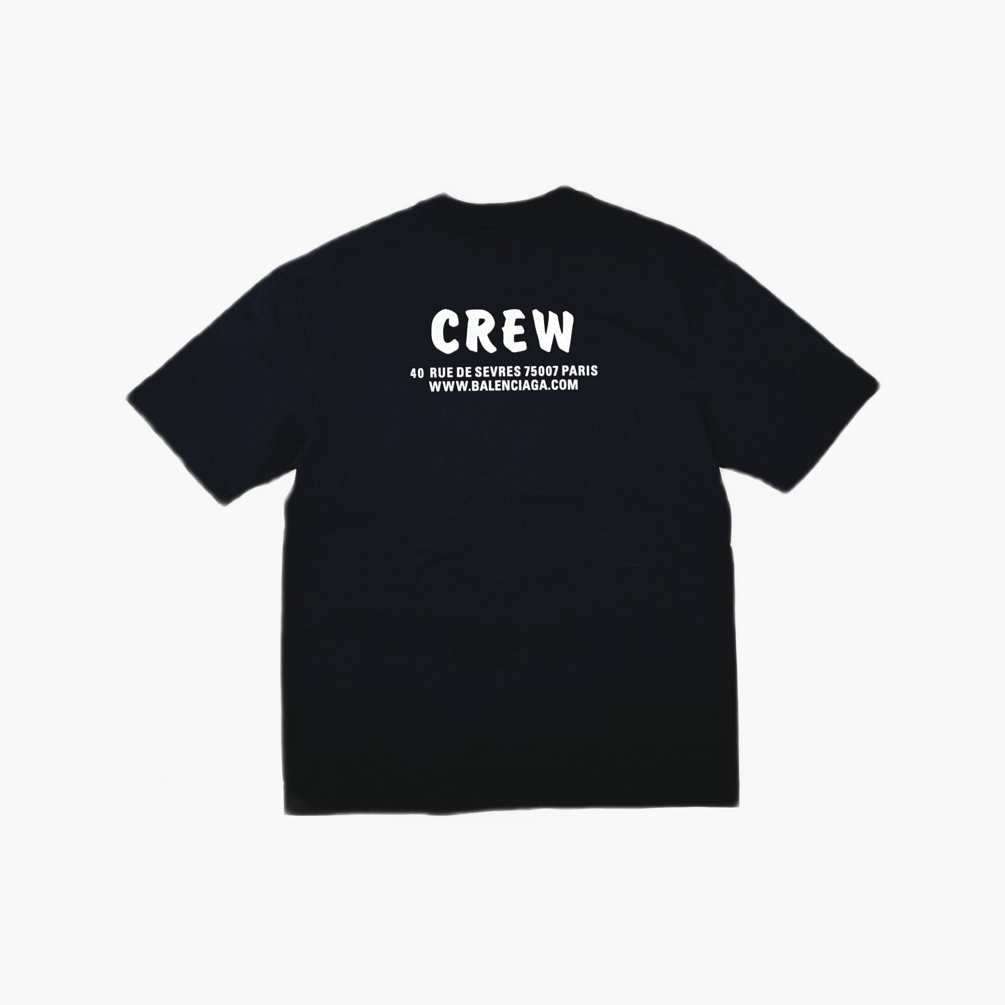 Balenciaga Balenciaga Crew Logo T-Shirt Size S Size US S / EU 44-46 / 1 - 2 Thumbnail