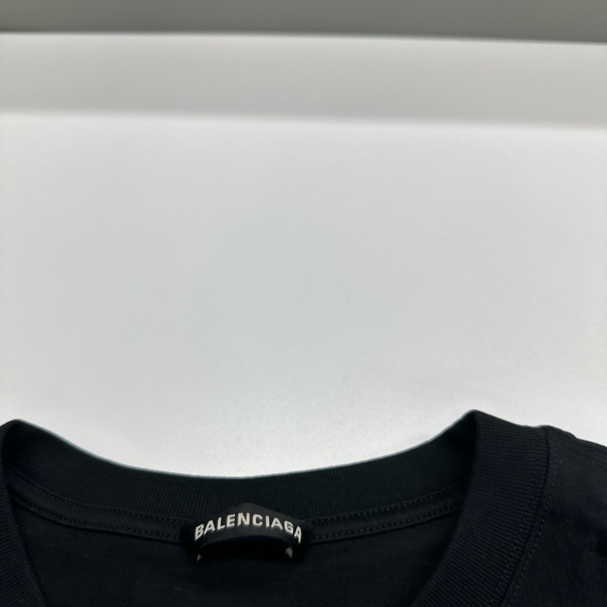Balenciaga Balenciaga Crew Logo T-Shirt Size S Size US S / EU 44-46 / 1 - 3 Thumbnail