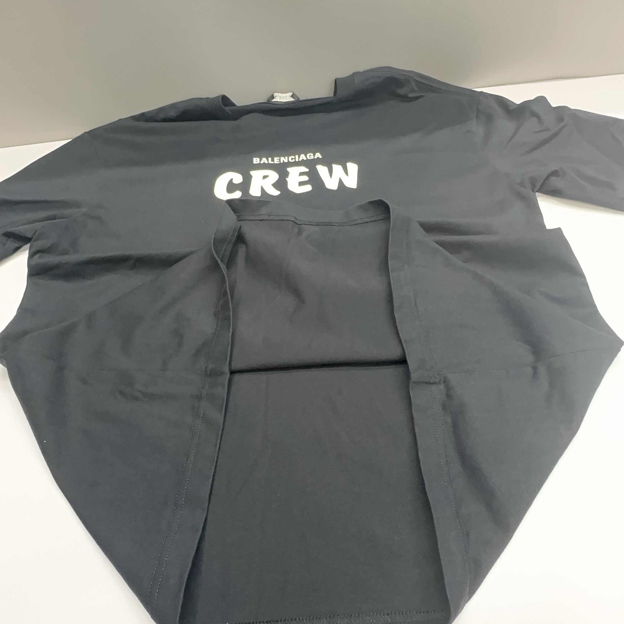 Balenciaga Balenciaga Crew Logo T-Shirt Size S Size US S / EU 44-46 / 1 - 6 Thumbnail