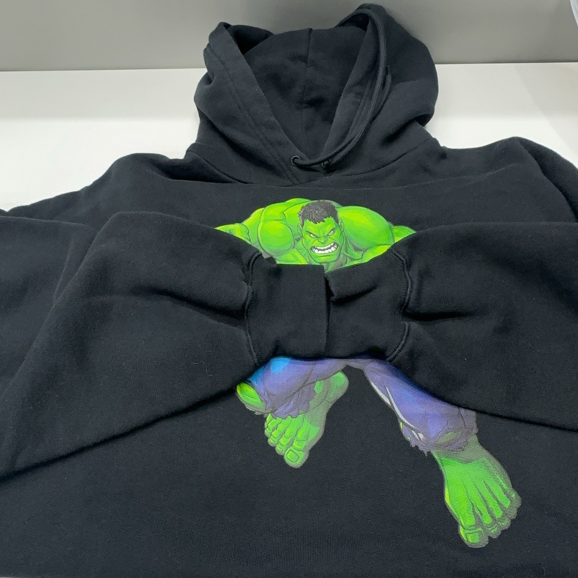 Balenciaga Balenciaga Hulk Graphic Hoodie Size L Size US L / EU 52-54 / 3 - 8 Thumbnail