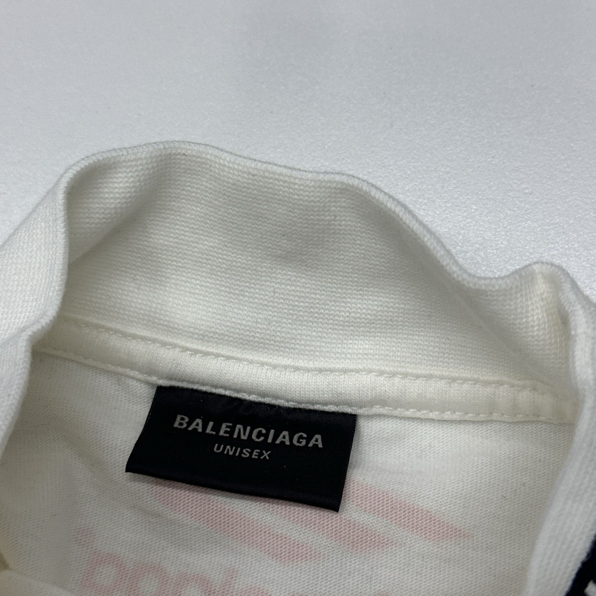 Balenciaga Balenciaga Logo Print Long Sleeve T-Shirt Size M Size US M / EU 48-50 / 2 - 5 Thumbnail