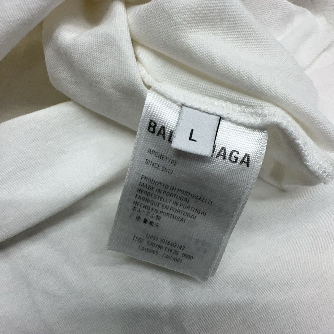 Balenciaga Balenciaga Small Logo T-Shirt Size L Size L / US 10 / IT 46 - 3 Thumbnail