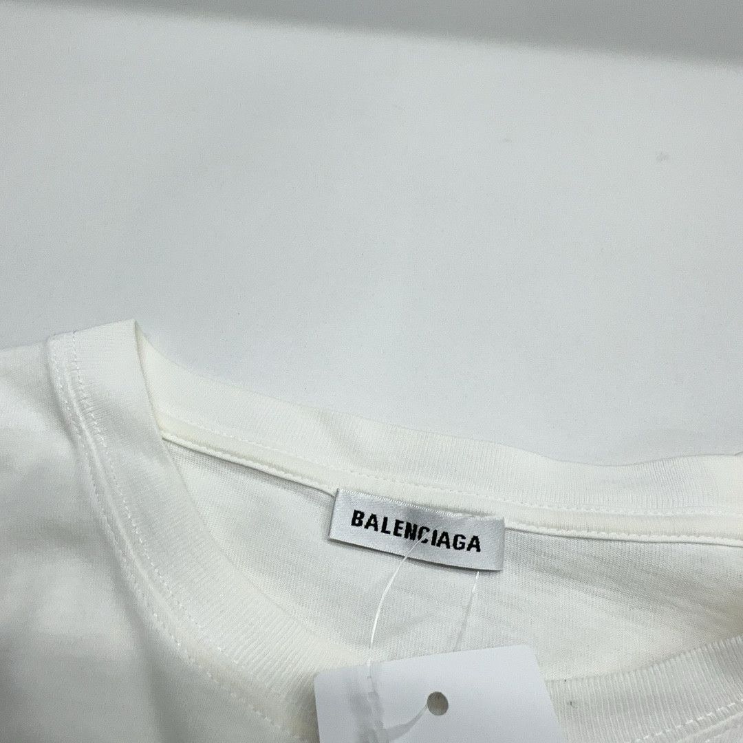 Balenciaga Balenciaga Small Logo T-Shirt Size L Size L / US 10 / IT 46 - 4 Thumbnail