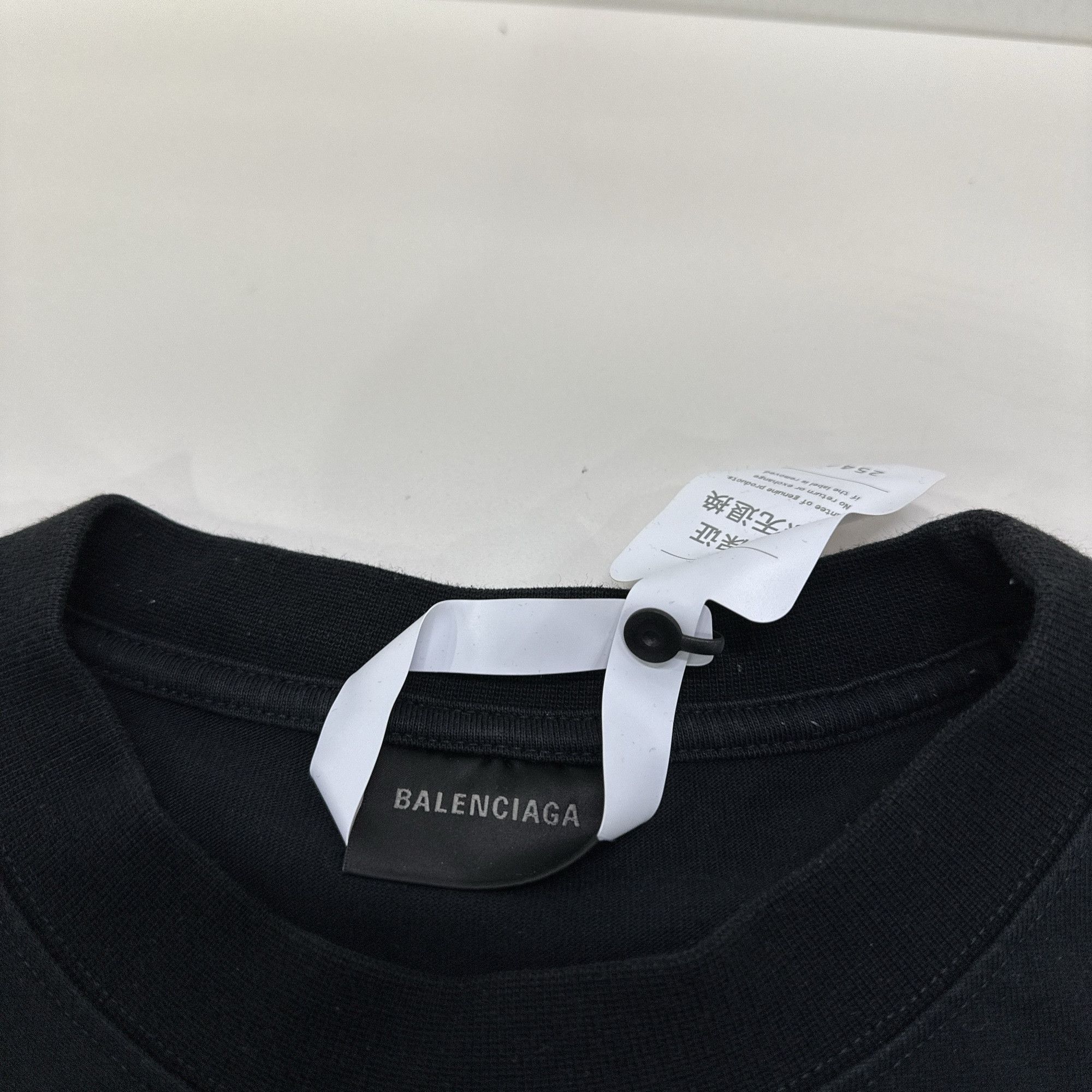 Balenciaga Balenciaga Logo Print T-Shirt Size L Size US L / EU 52-54 / 3 - 3 Thumbnail