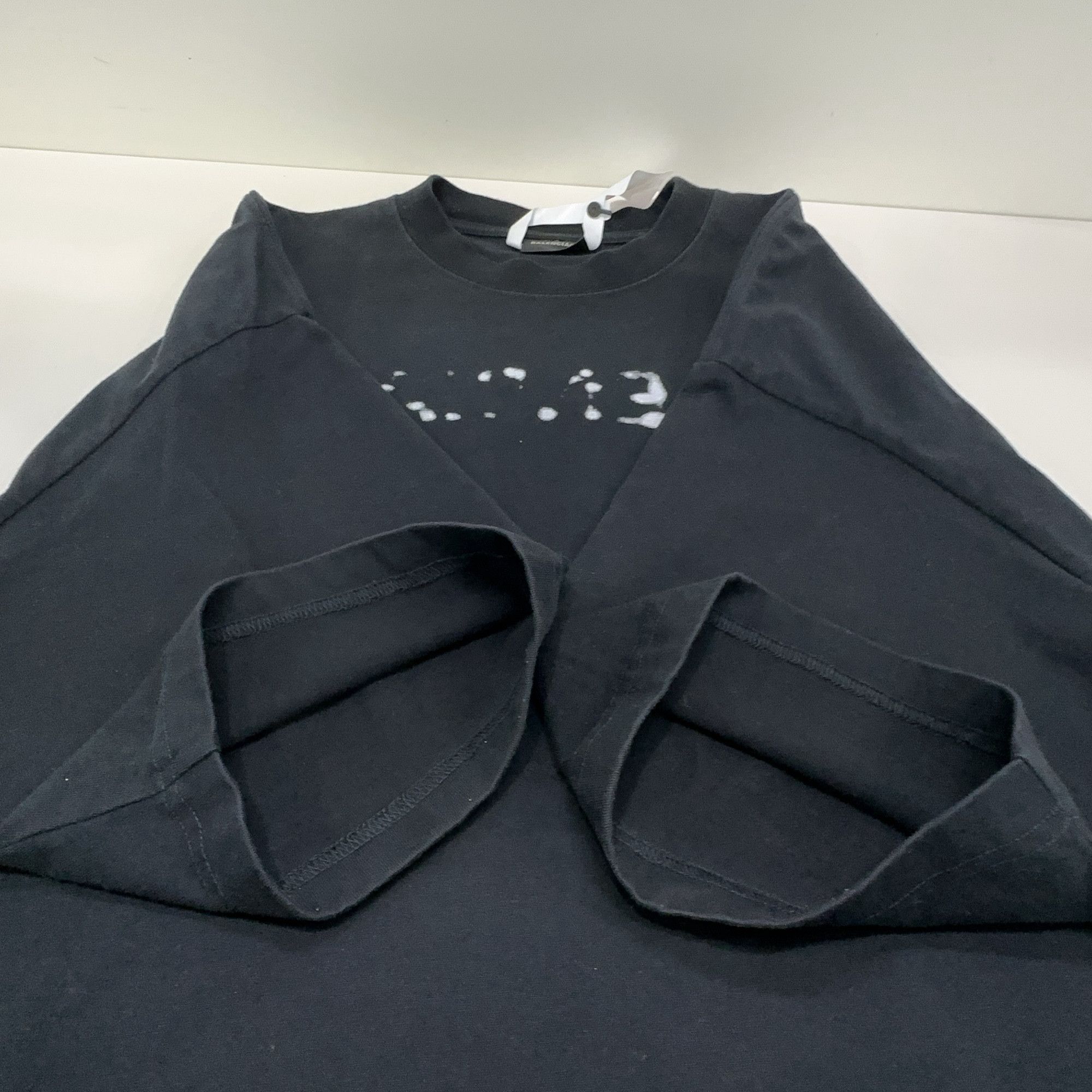 Balenciaga Balenciaga Logo Print T-Shirt Size L Size US L / EU 52-54 / 3 - 9 Thumbnail