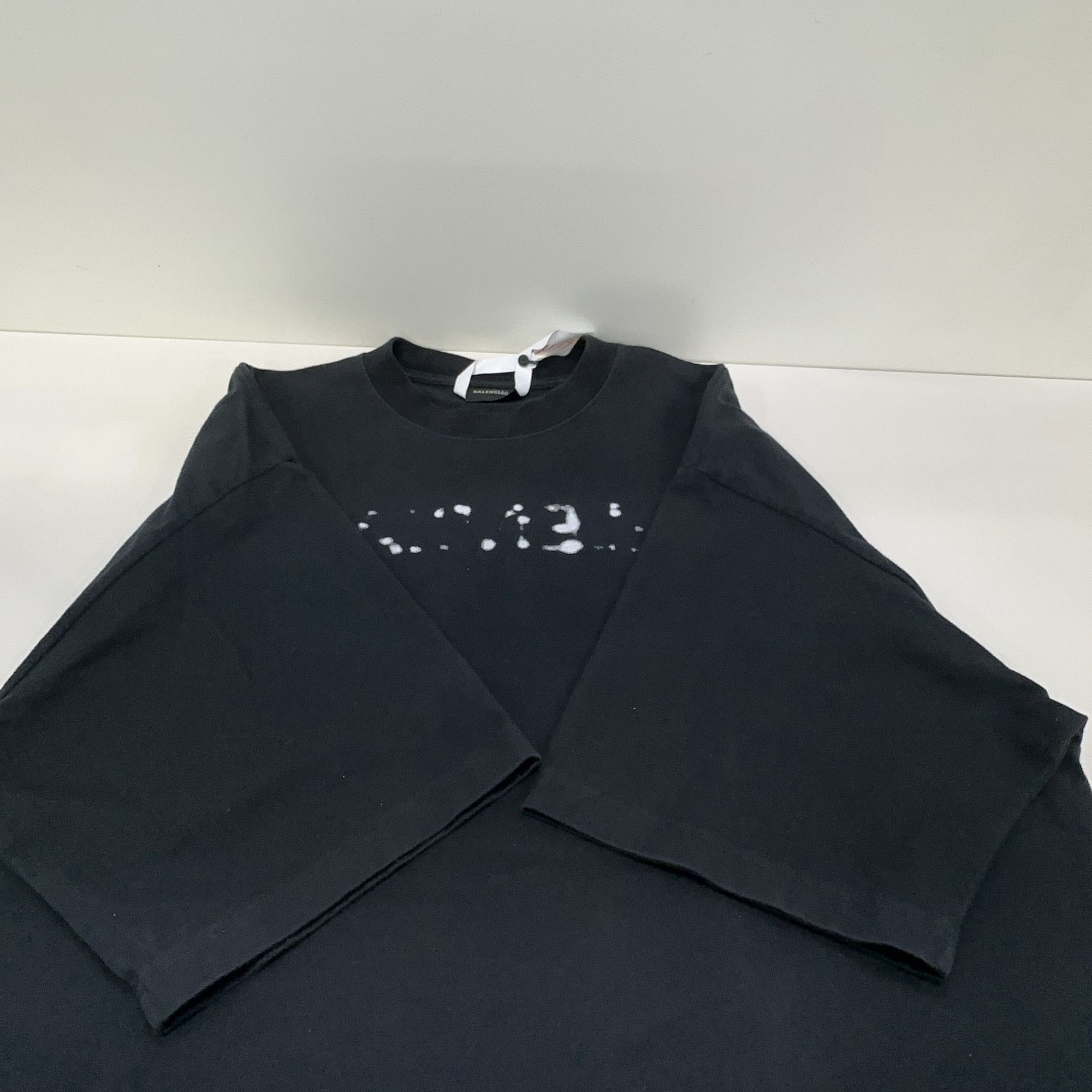 Balenciaga Balenciaga Logo Print T-Shirt Size L Size US L / EU 52-54 / 3 - 8 Thumbnail