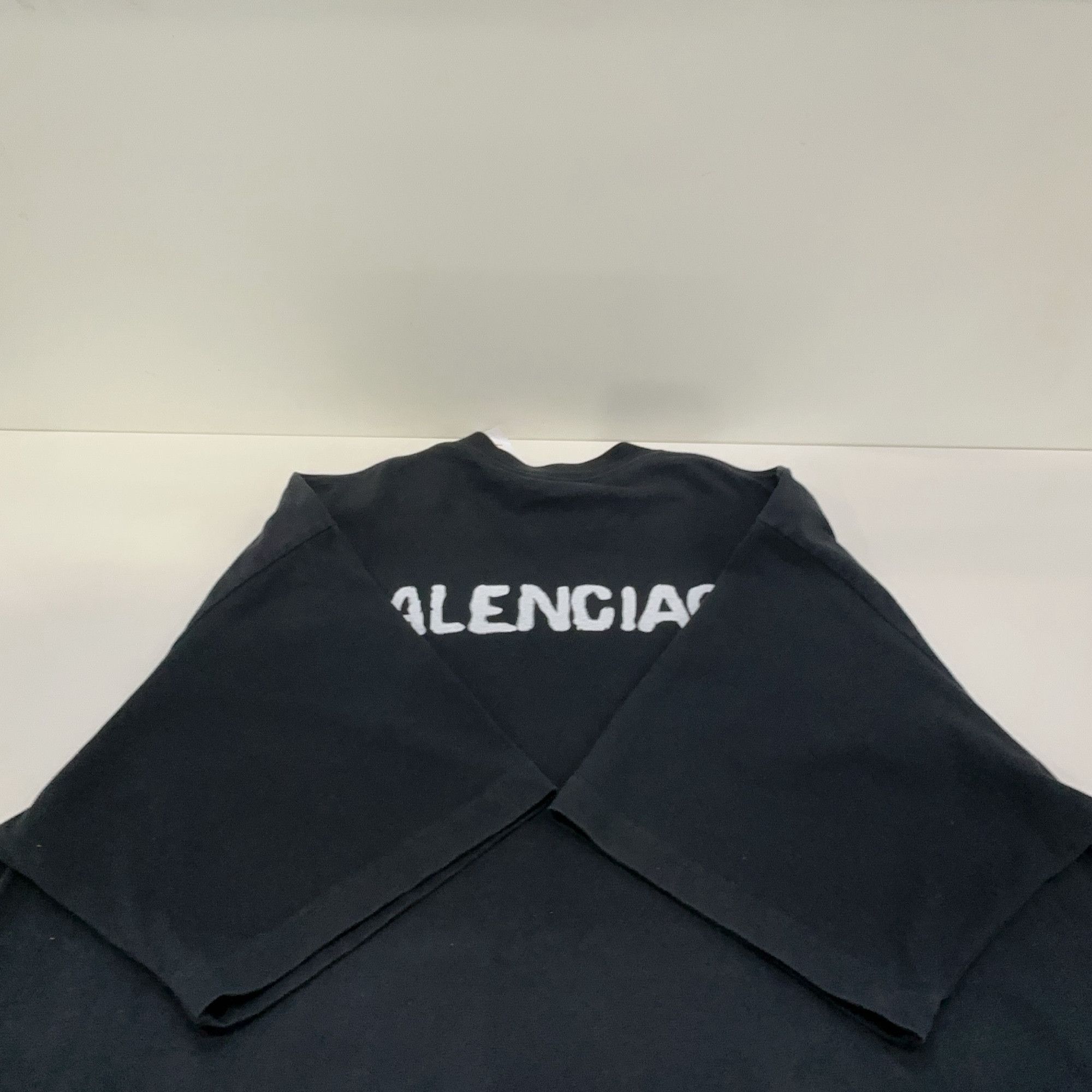 Balenciaga Balenciaga Logo Print T-Shirt Size L Size US L / EU 52-54 / 3 - 13 Thumbnail