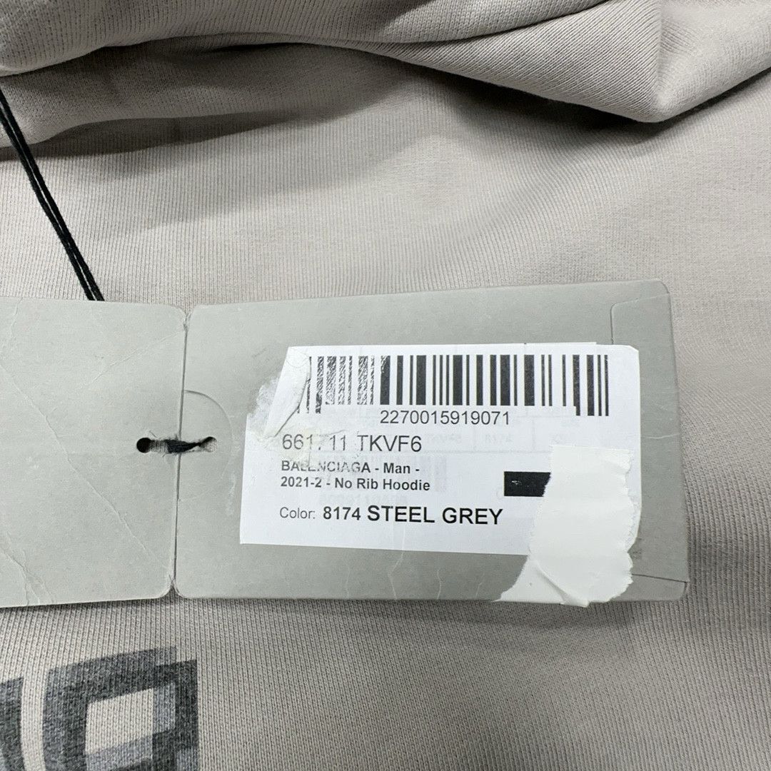 Balenciaga Balenciaga Logo Hoodie Size XS Size US XS / EU 42 / 0 - 12 Thumbnail