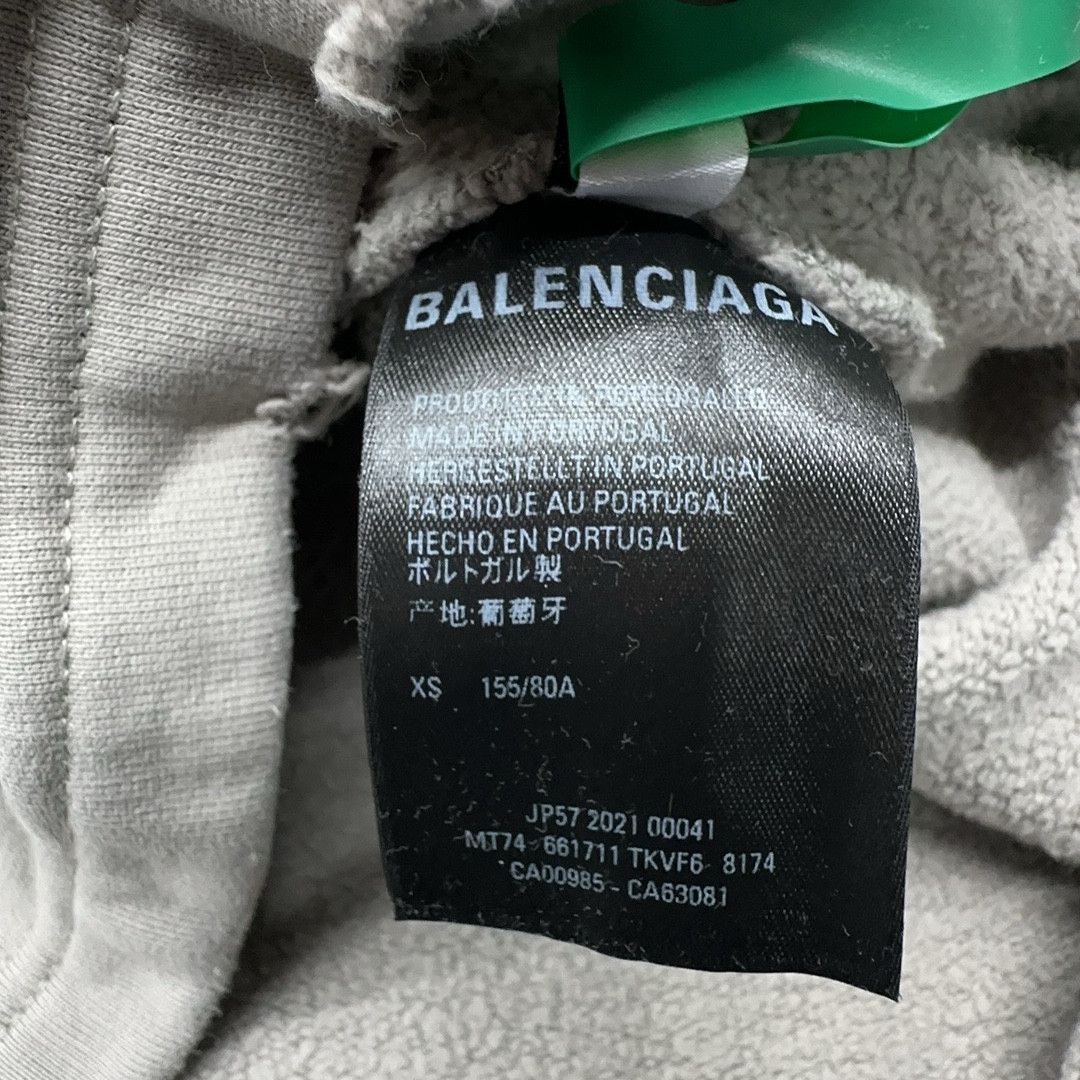 Balenciaga Balenciaga Logo Hoodie Size XS Size US XS / EU 42 / 0 - 15 Thumbnail