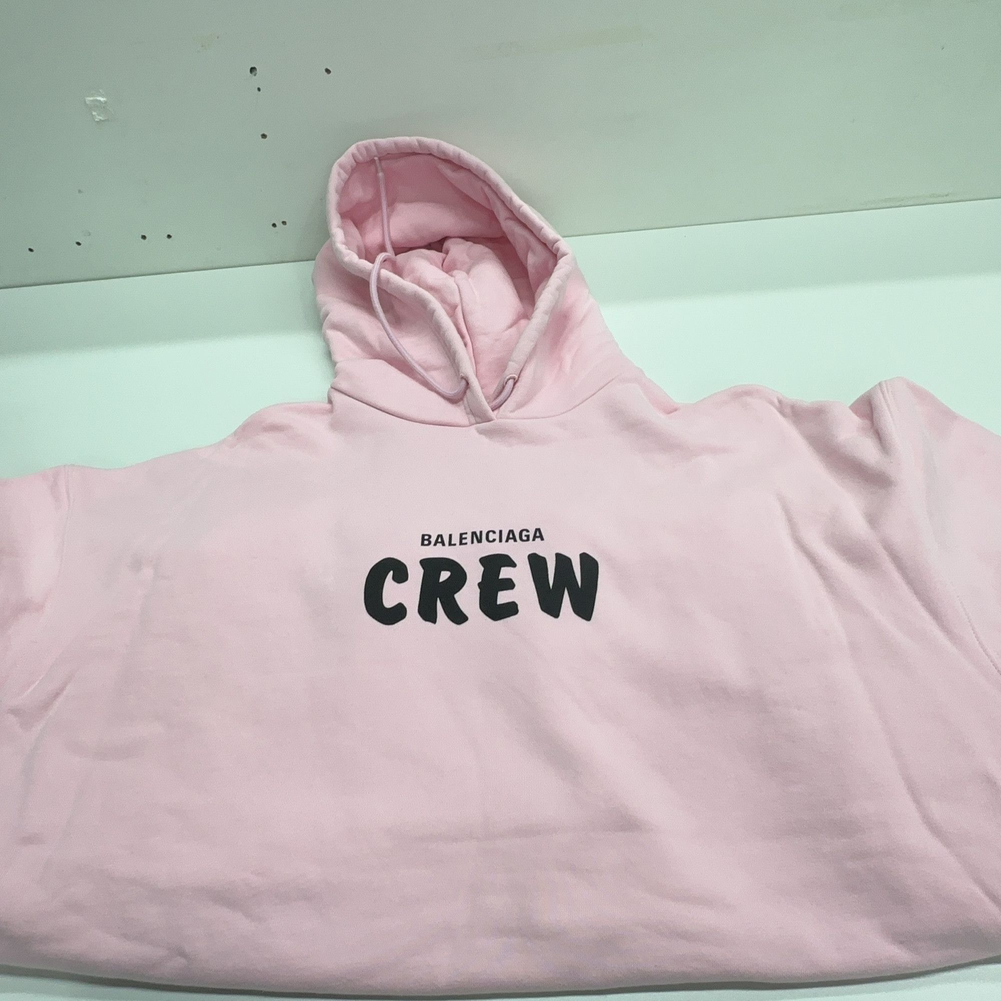 Balenciaga Balenciaga Pink Crew Logo Hoodie Size XS Size XS / US 0-2 / IT 36-38 - 7 Thumbnail