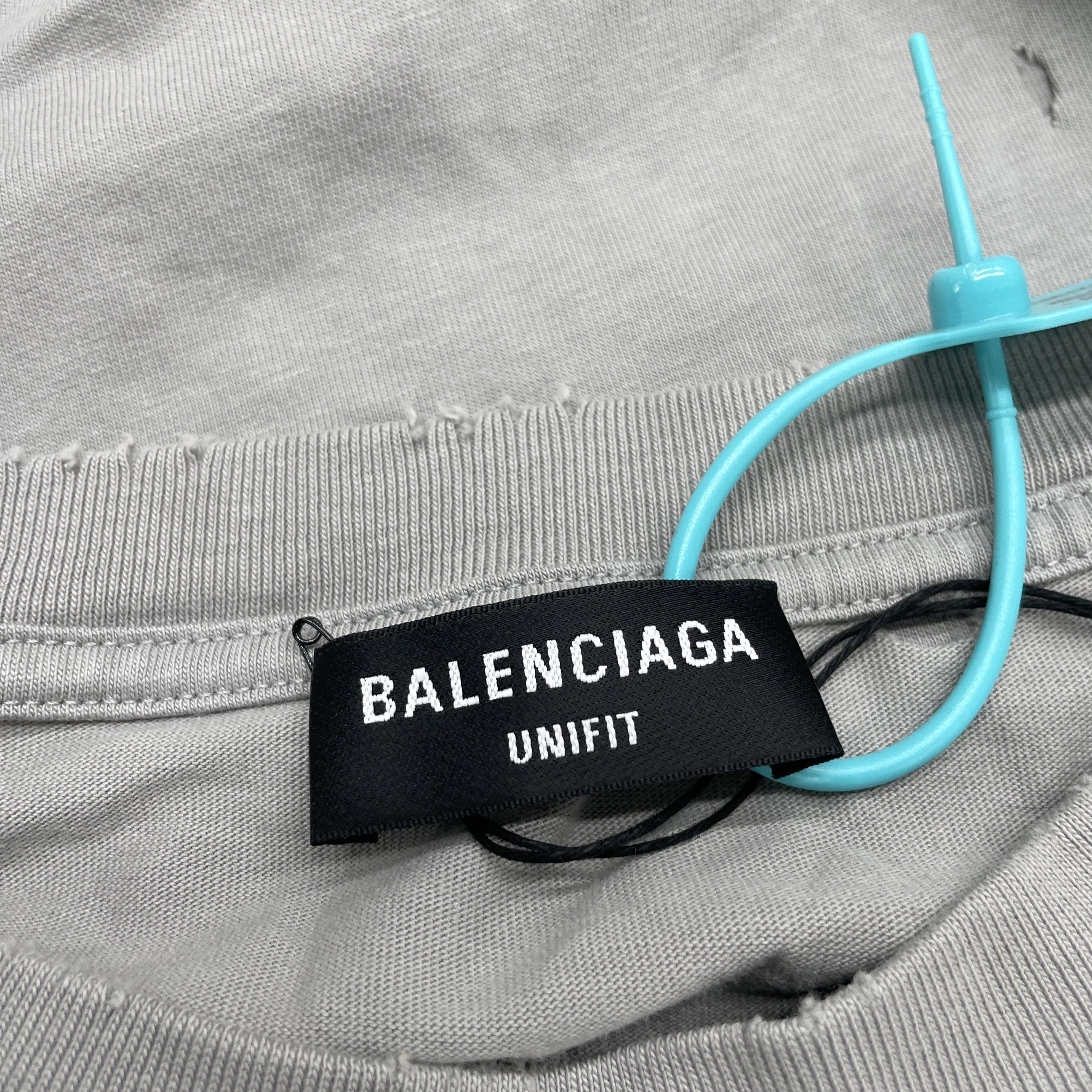 Balenciaga Balenciaga Blurry Logo T-Shirt Size S Size US S / EU 44-46 / 1 - 2 Thumbnail