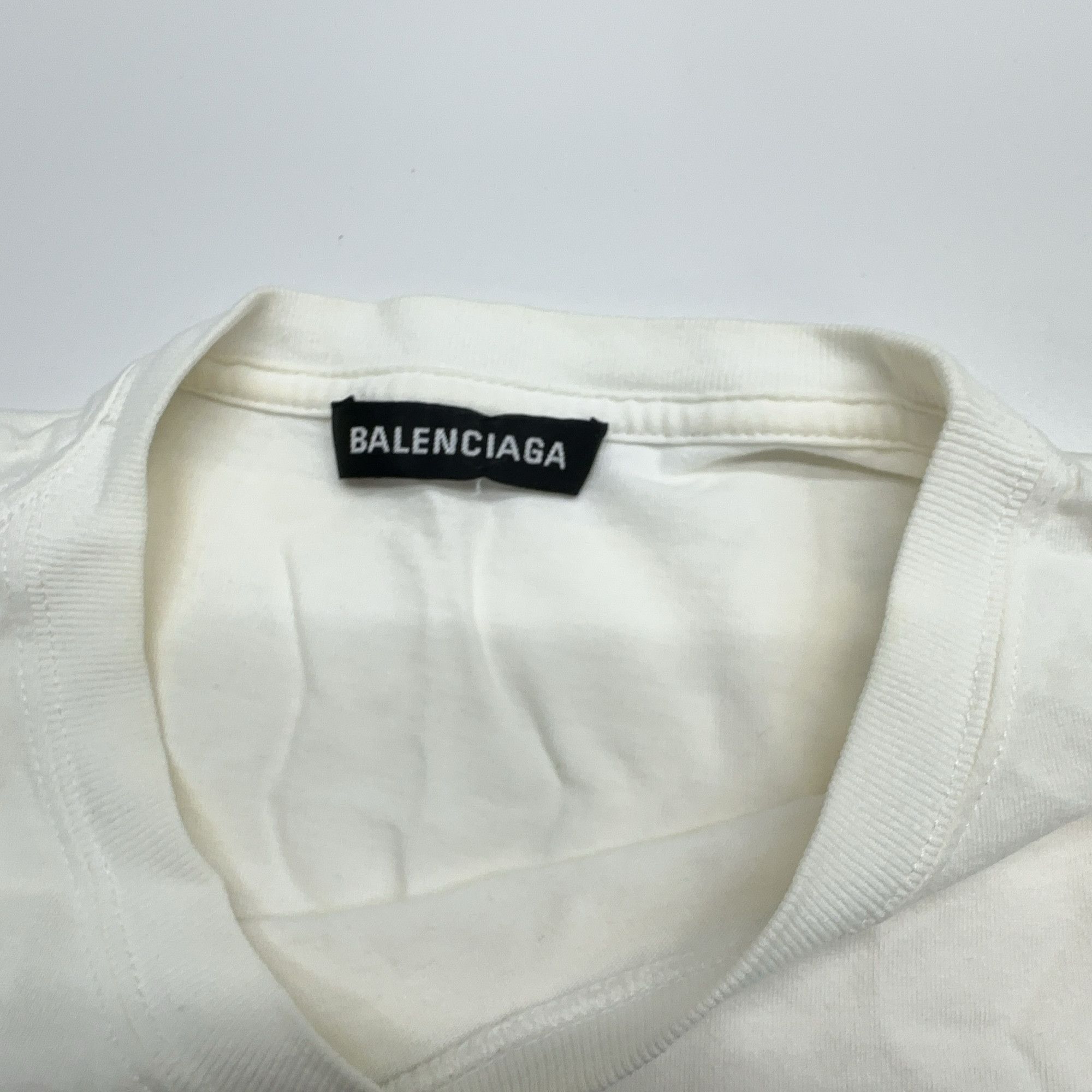 Balenciaga Balenciaga Rainbow Logo T-Shirt Size M Size US M / EU 48-50 / 2 - 6 Thumbnail