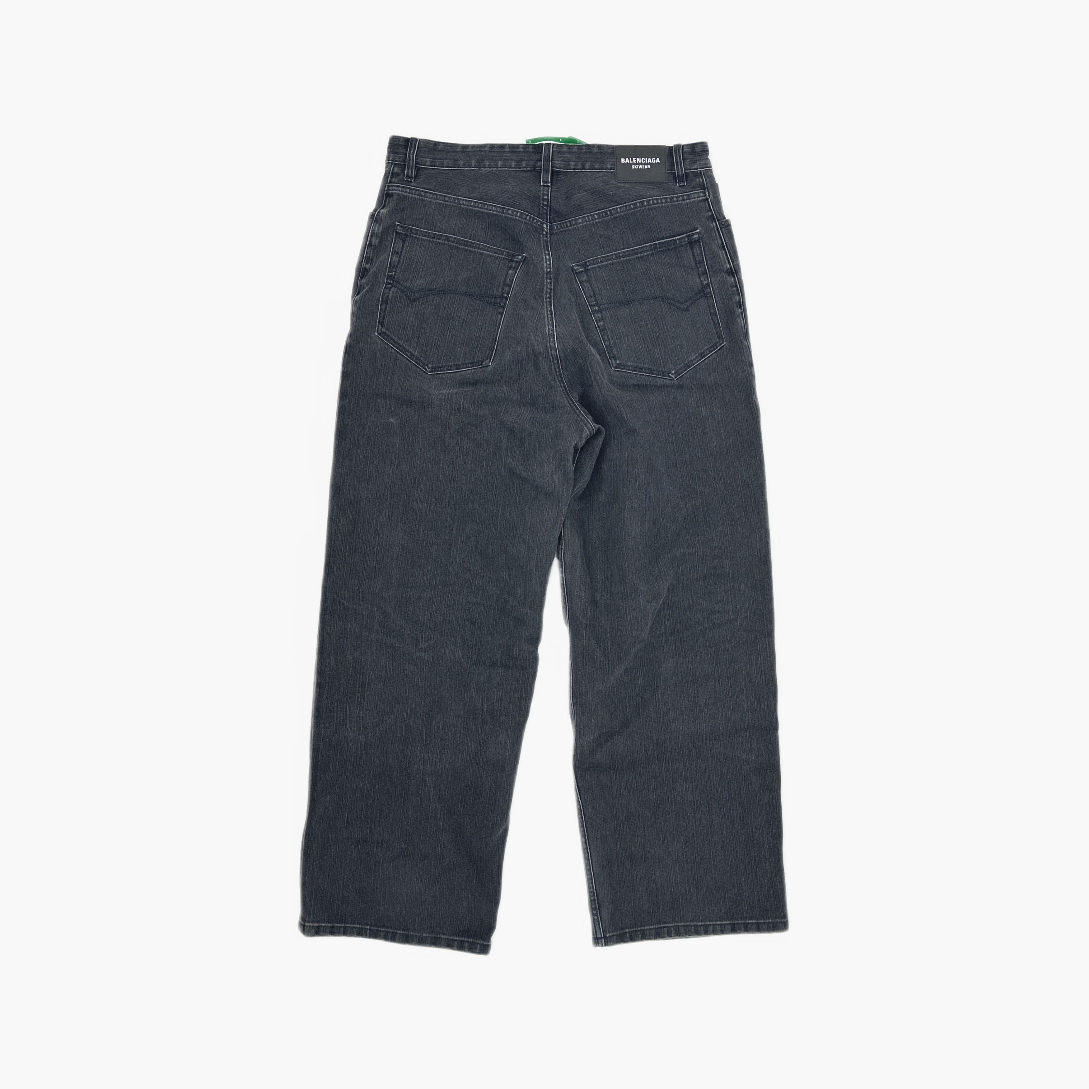 Balenciaga Balenciaga Skiwear Denim Jeans Size 31 Size US 31 - 2 Thumbnail