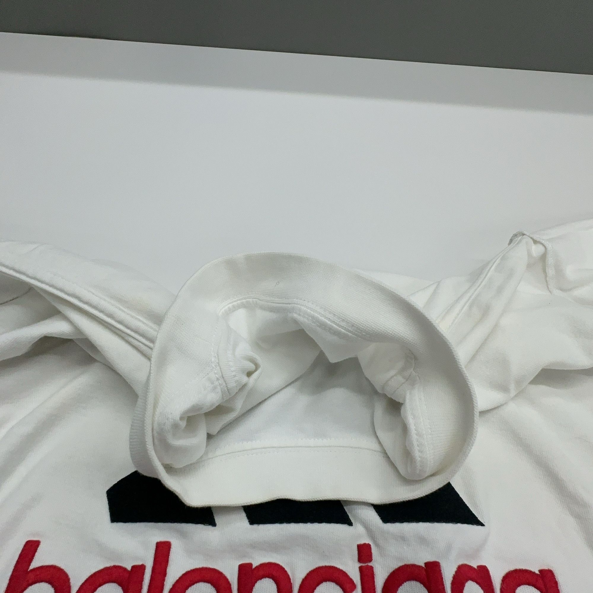 Adidas × Balenciaga Balenciaga x adidas Logo Embroidery T-Shirt Size L Size US L / EU 52-54 / 3 - 8 Thumbnail