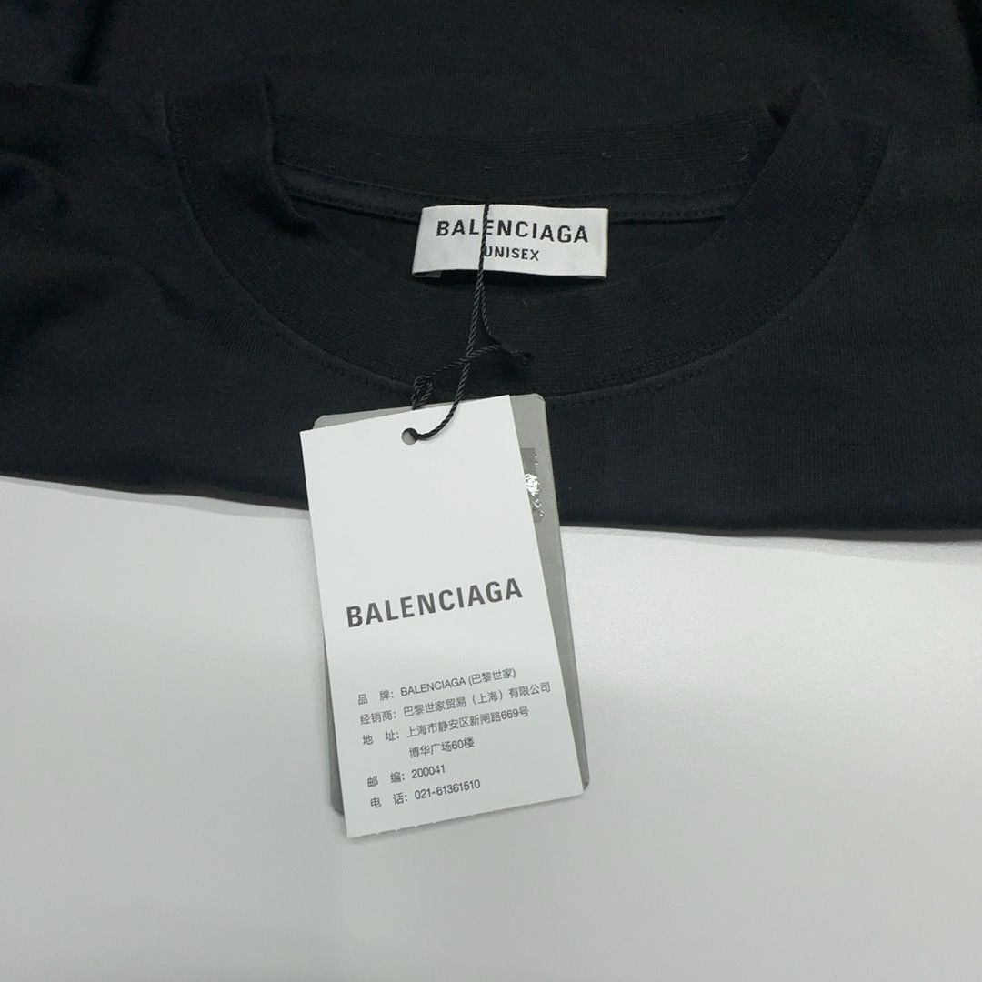 Balenciaga Balenciaga Rhinestone Logo T-Shirt Size S Size US S / EU 44-46 / 1 - 3 Thumbnail