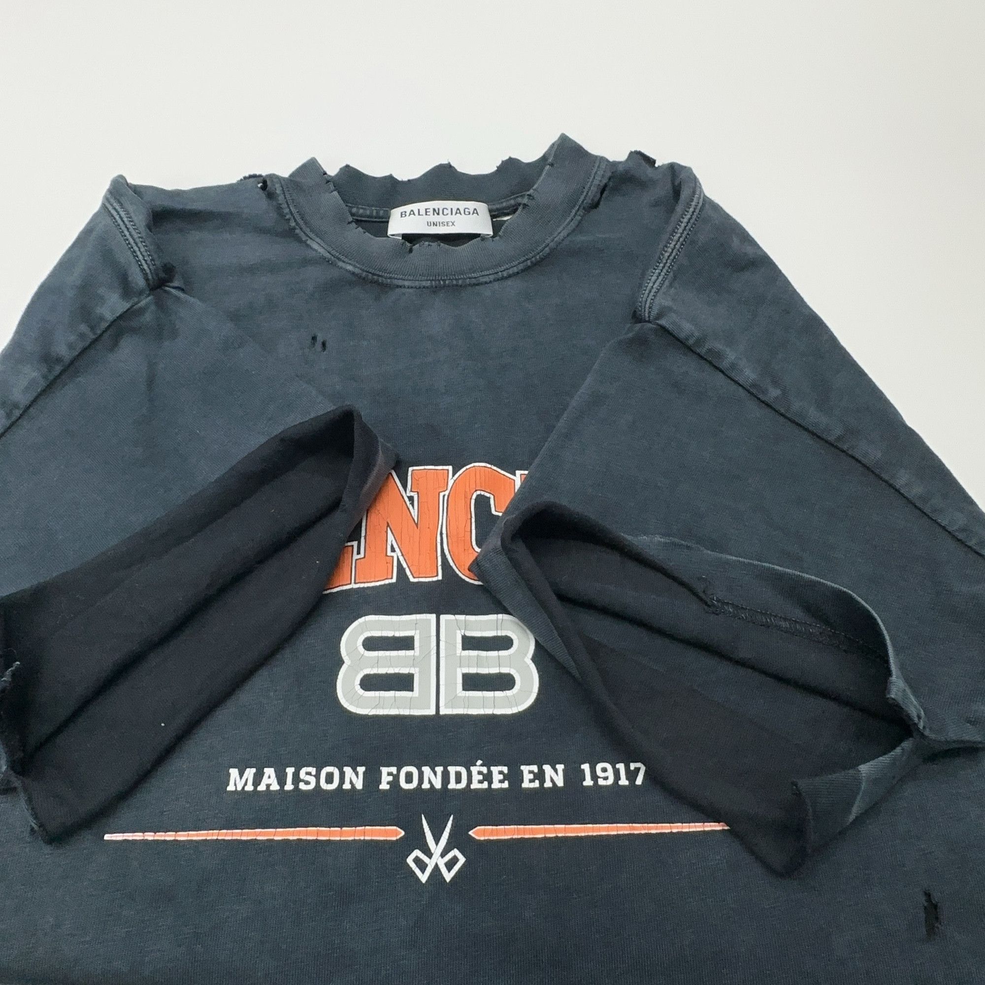 Balenciaga Balenciaga Maison BB Logo T-Shirt Size XS Size US XS / EU 42 / 0 - 13 Thumbnail