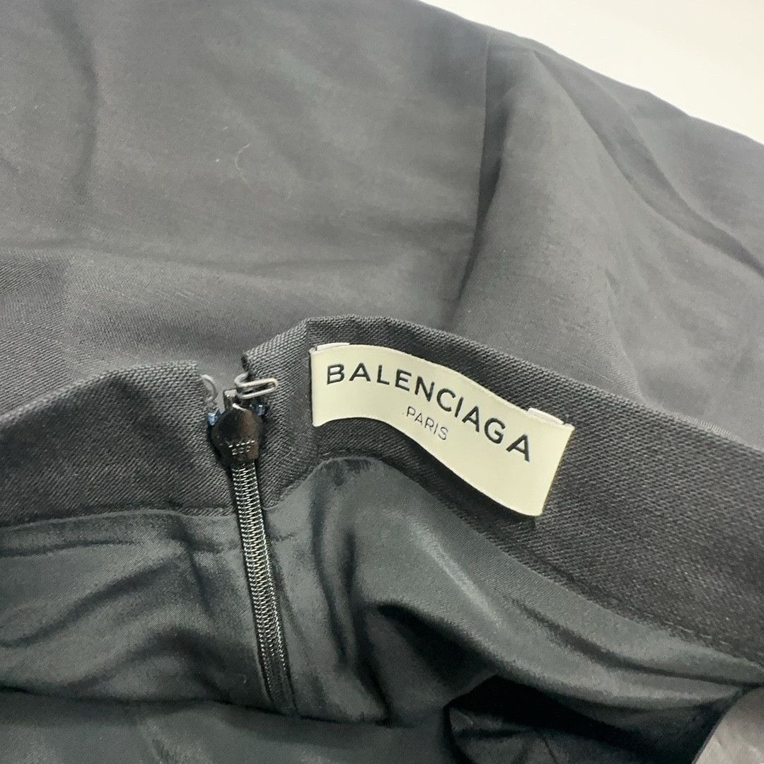 Balenciaga Balenciaga Black Zip Pocket Mini Skirt Size 36 Size 25" / US 0 / IT 36 - 3 Thumbnail