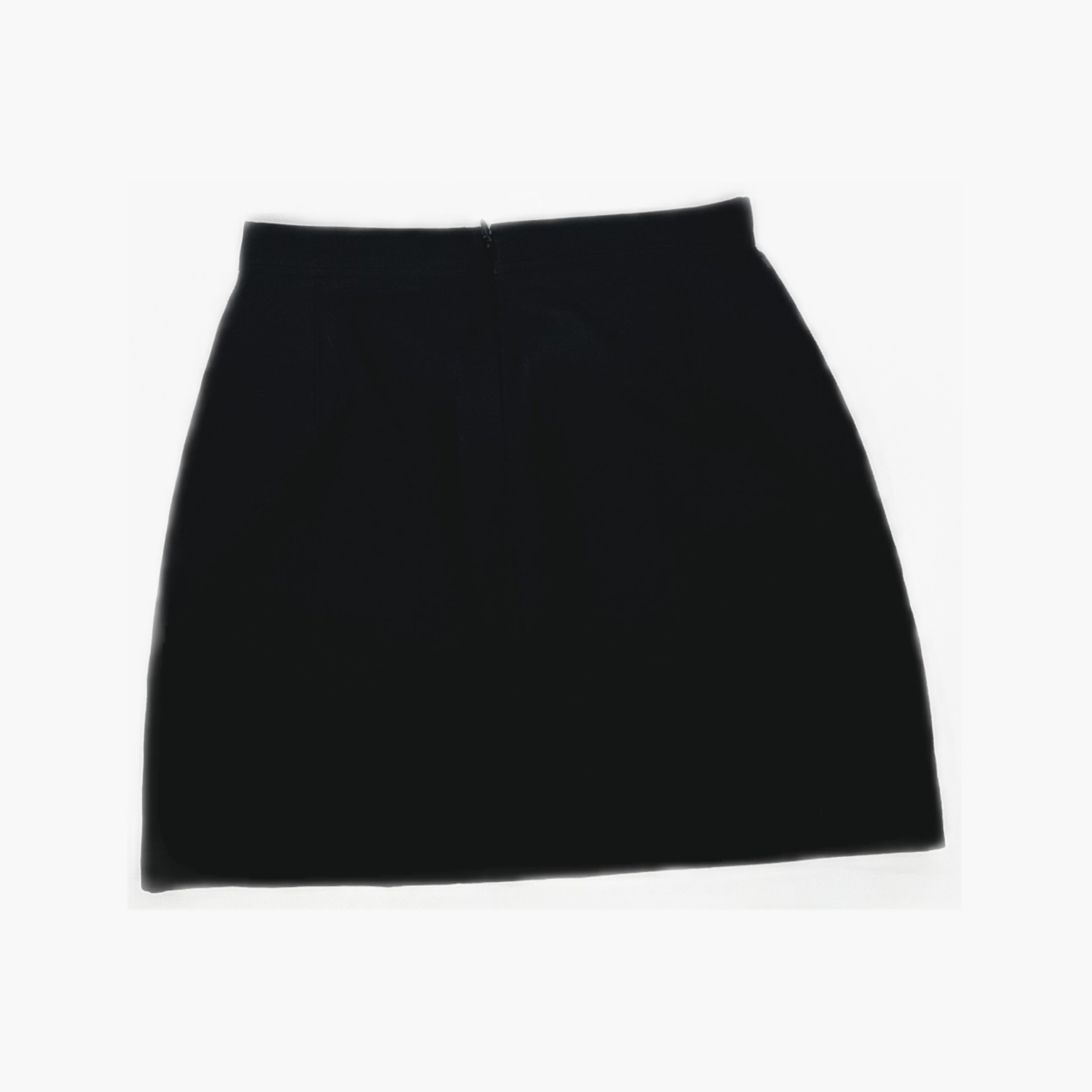 Balenciaga Balenciaga Black Zip Pocket Mini Skirt Size 36 Size 25" / US 0 / IT 36 - 2 Thumbnail