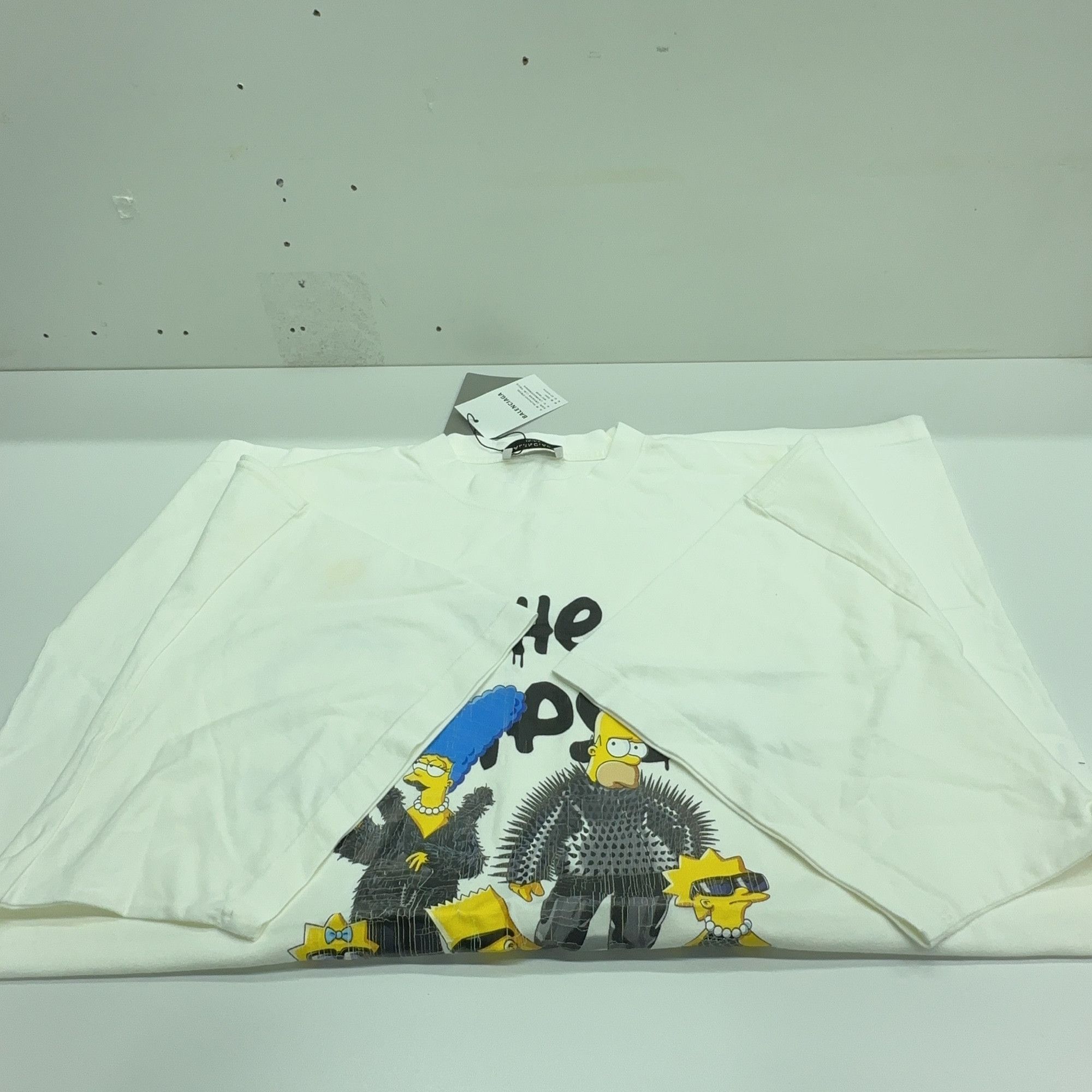 Balenciaga Balenciaga The Simpsons Graphic T-Shirt Size L Size US L / EU 52-54 / 3 - 8 Thumbnail