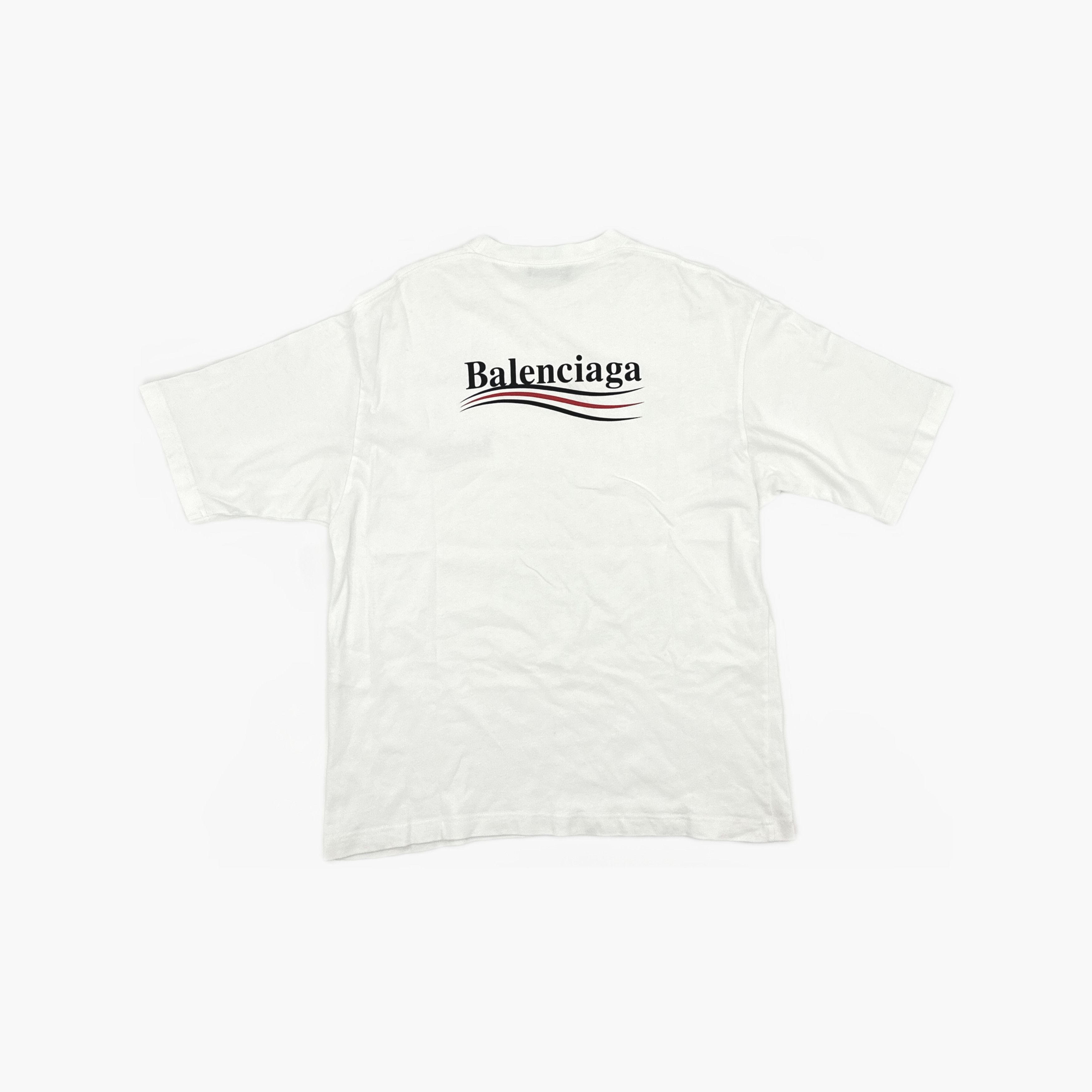 Balenciaga Balenciaga Political Campaign Logo T-Shirt Size XS Size US XS / EU 42 / 0 - 2 Thumbnail