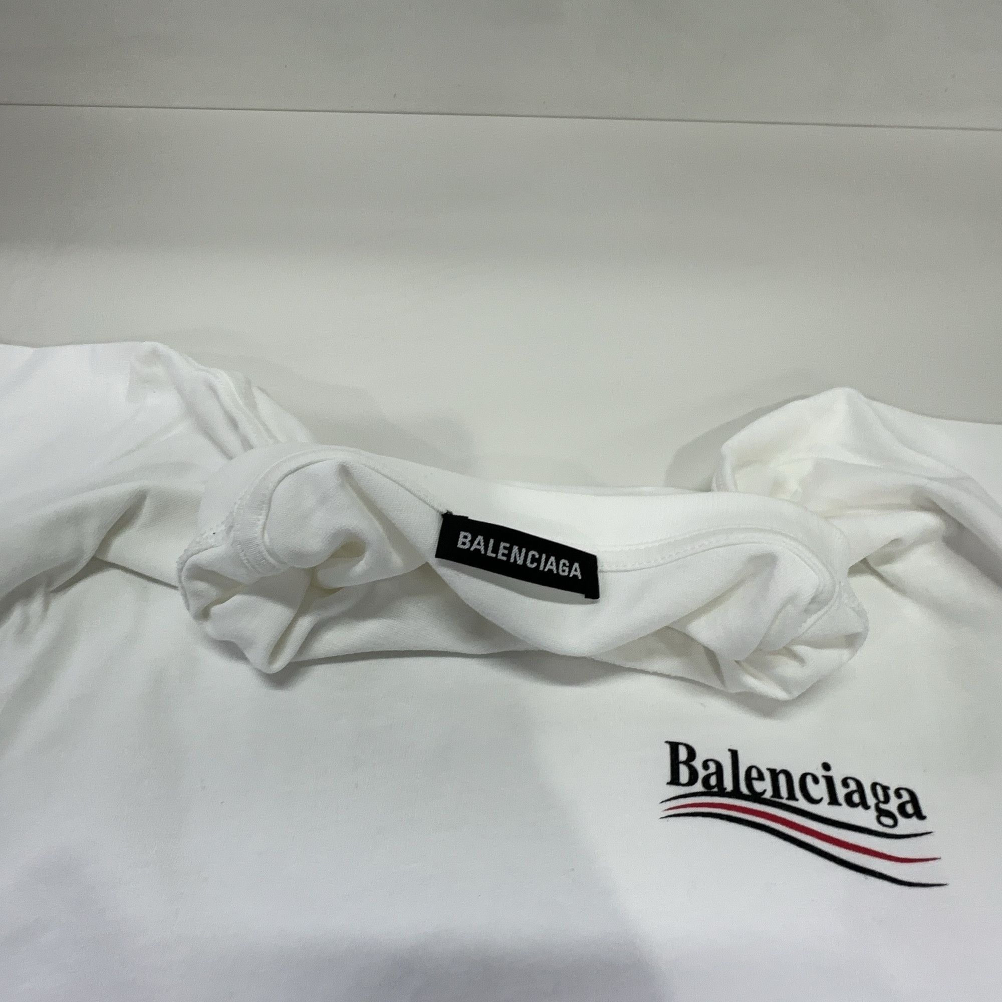 Balenciaga Balenciaga Political Campaign Logo T-Shirt Size XS Size US XS / EU 42 / 0 - 5 Thumbnail