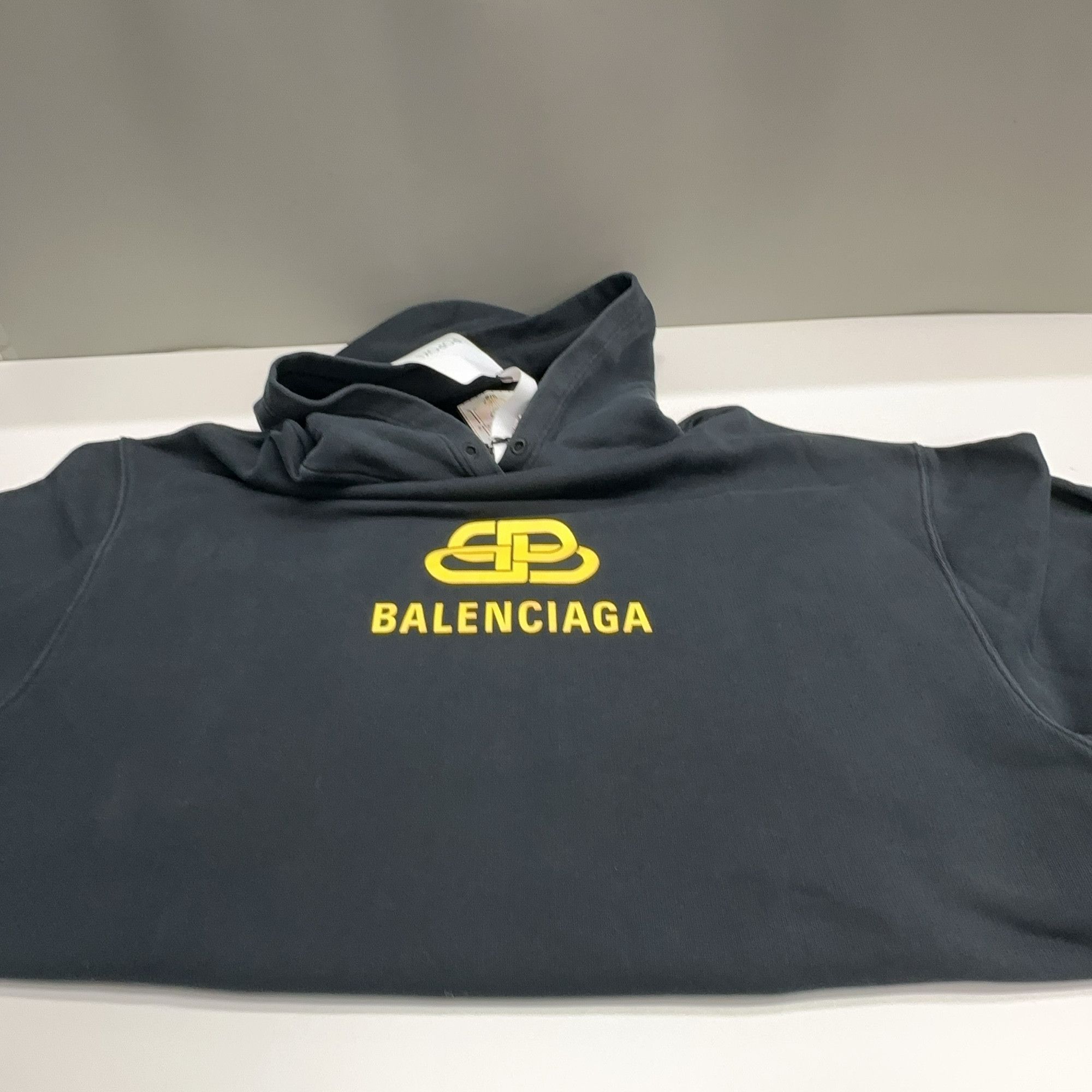 Balenciaga Balenciaga BB Logo Hoodie Black XS Size US XS / EU 42 / 0 - 17 Thumbnail