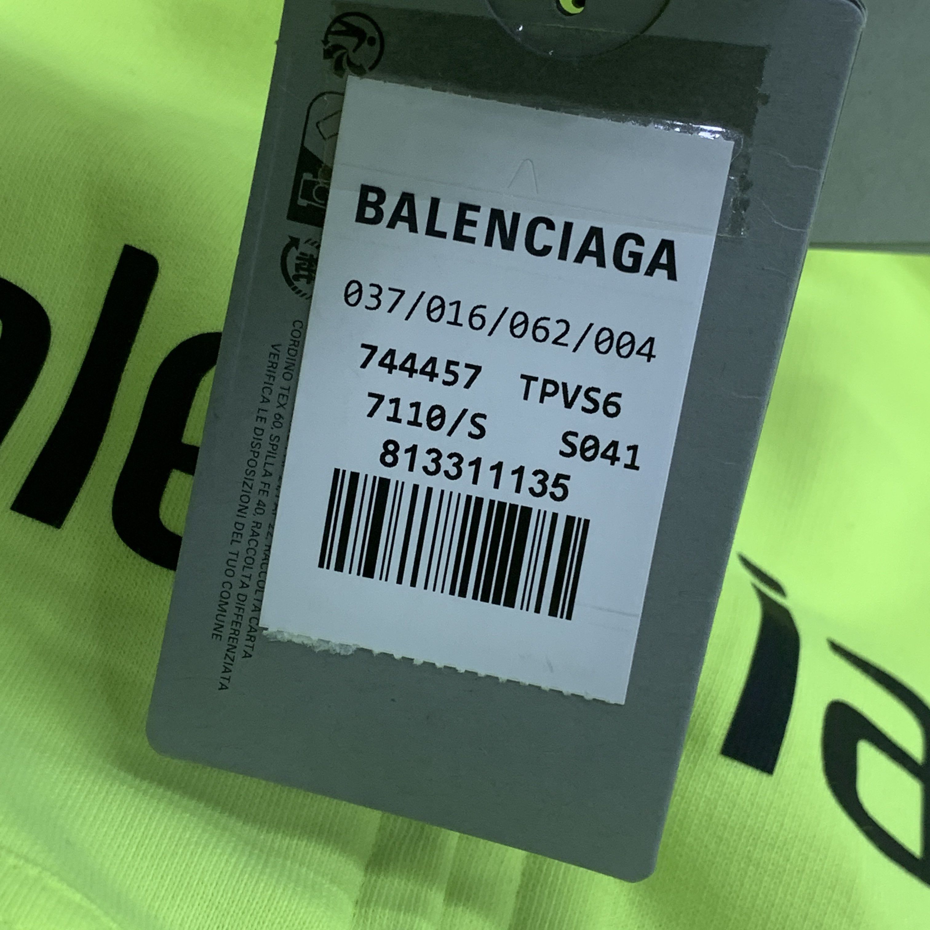Balenciaga Balenciaga Paris Soccer Zip-Up Hoodie Size S Size US S / EU 44-46 / 1 - 4 Thumbnail