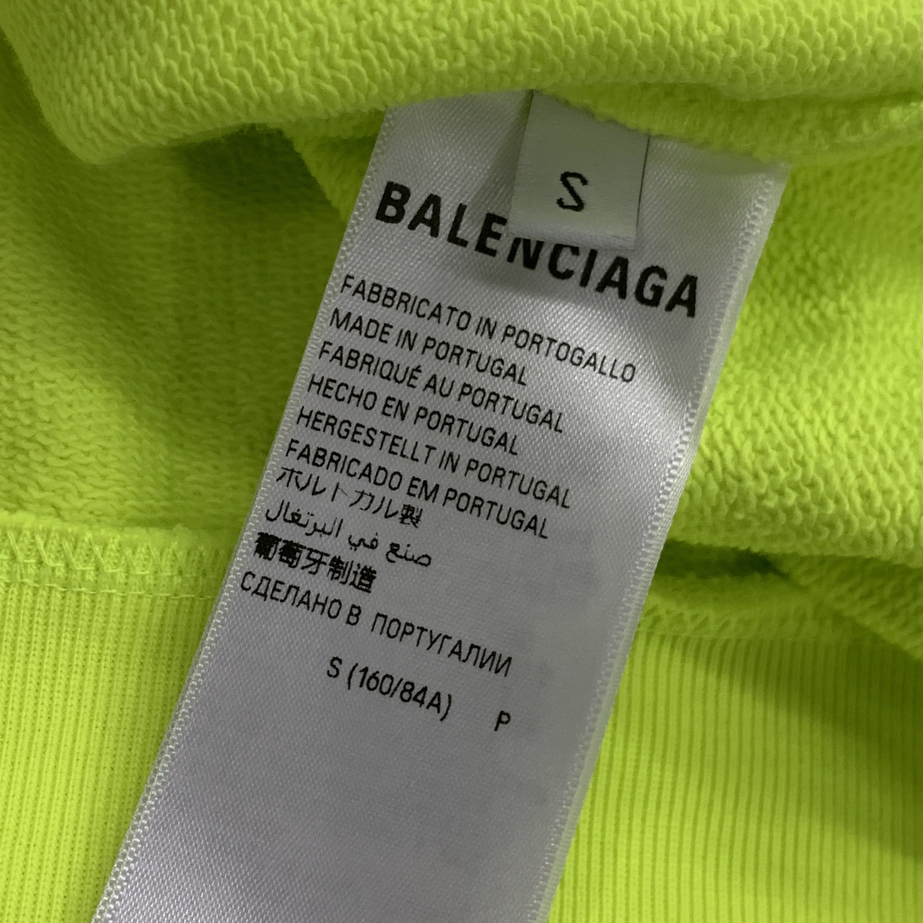 Balenciaga Balenciaga Paris Soccer Zip-Up Hoodie Size S Size US S / EU 44-46 / 1 - 5 Thumbnail