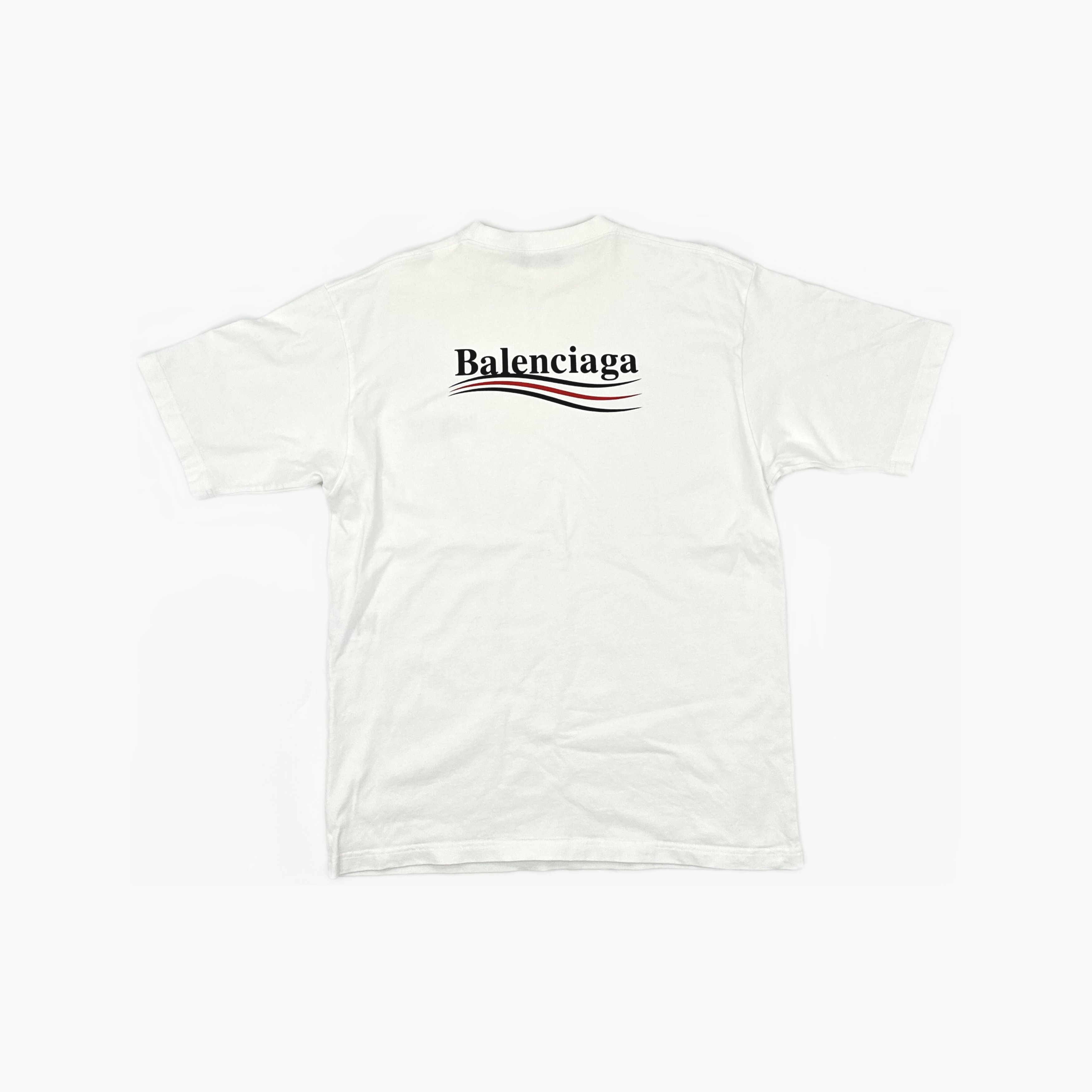 Balenciaga Balenciaga Political Campaign Logo T-Shirt Size XXS Size US XXS / EU 40 - 2 Thumbnail