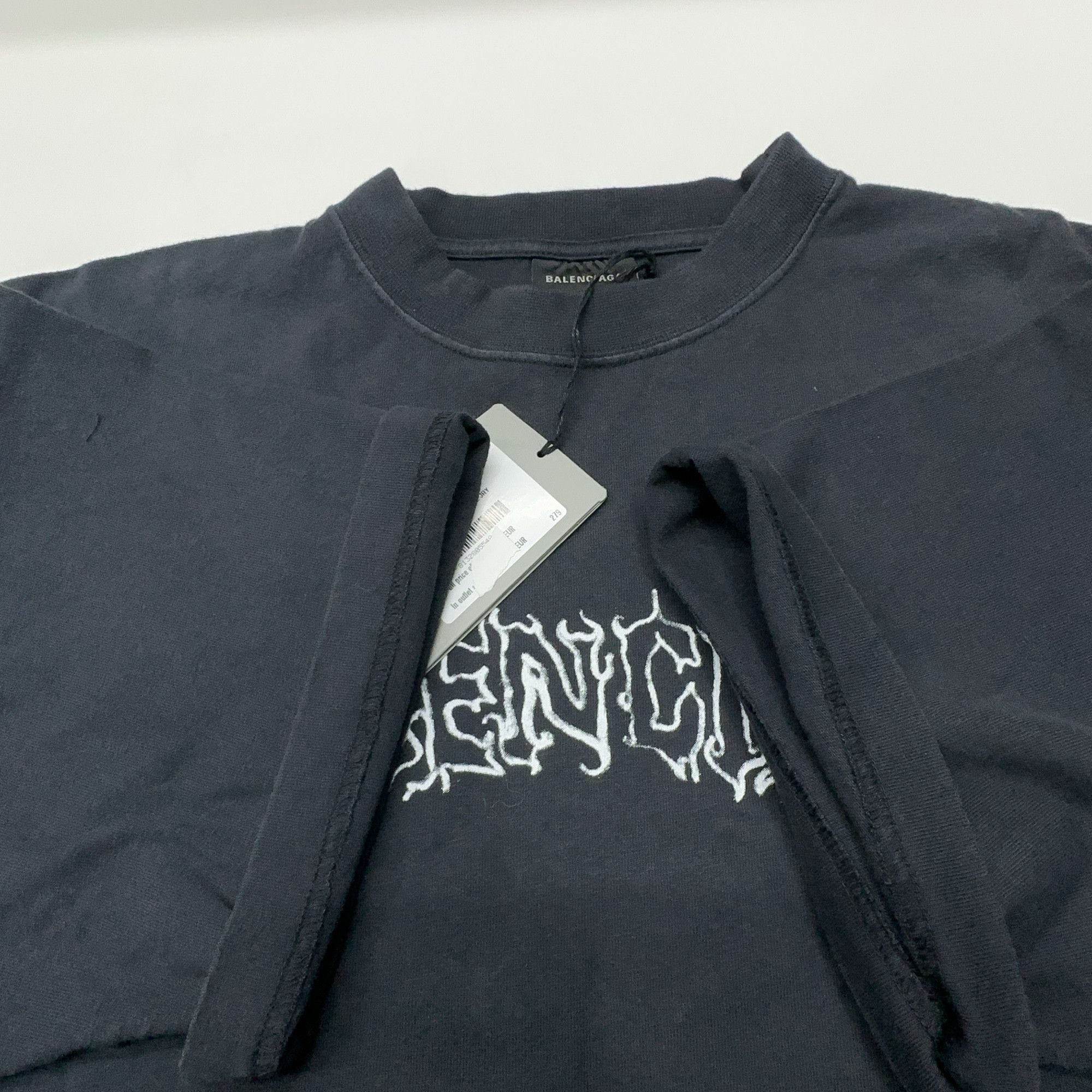 Balenciaga Balenciaga Graphic Print T-Shirt XS Size US XS / EU 42 / 0 - 7 Thumbnail