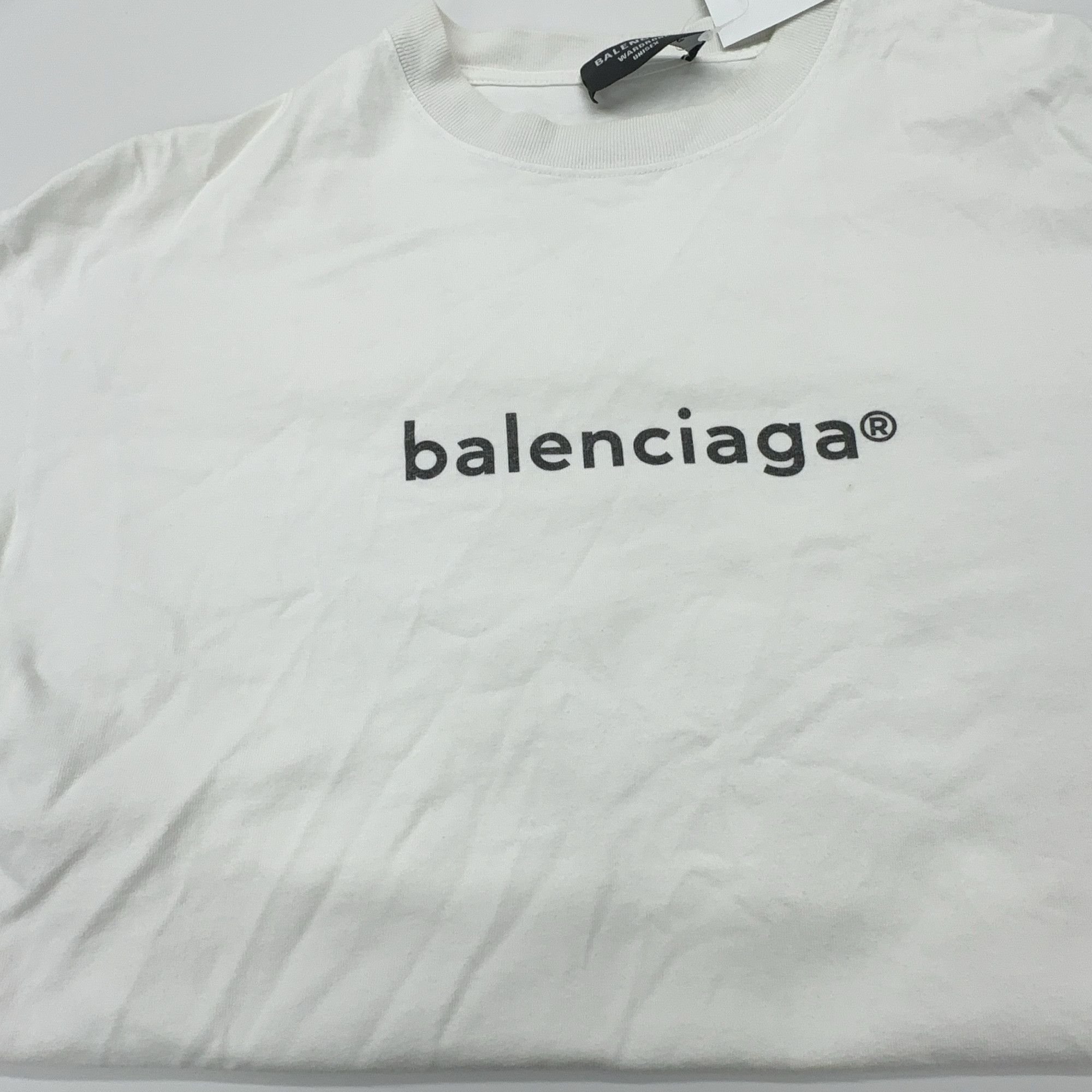 Balenciaga Balenciaga Logo T-Shirt Size S Size US S / EU 44-46 / 1 - 7 Thumbnail