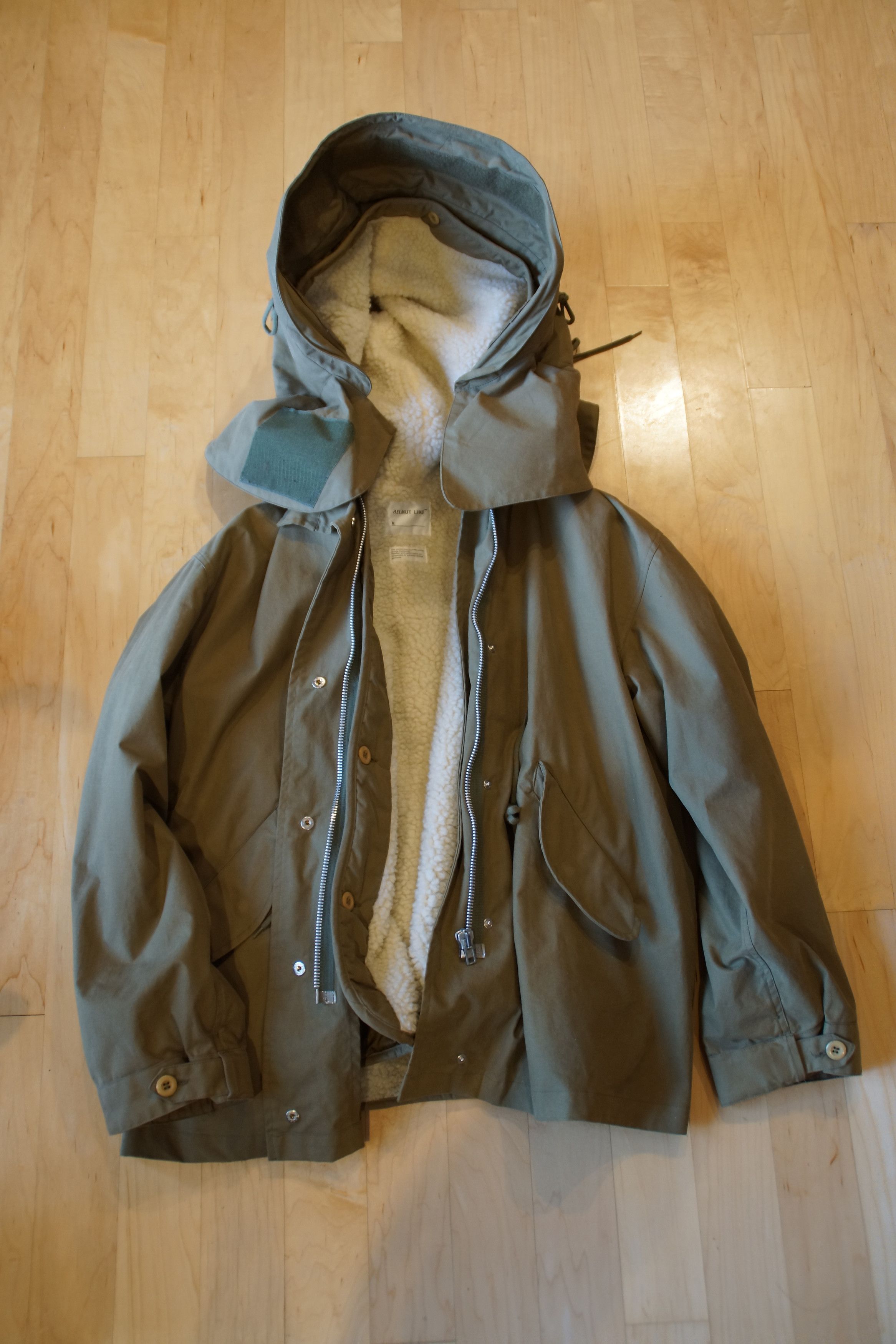 Helmut Lang OG A/W98 Eskimo Hooded Parka | Grailed