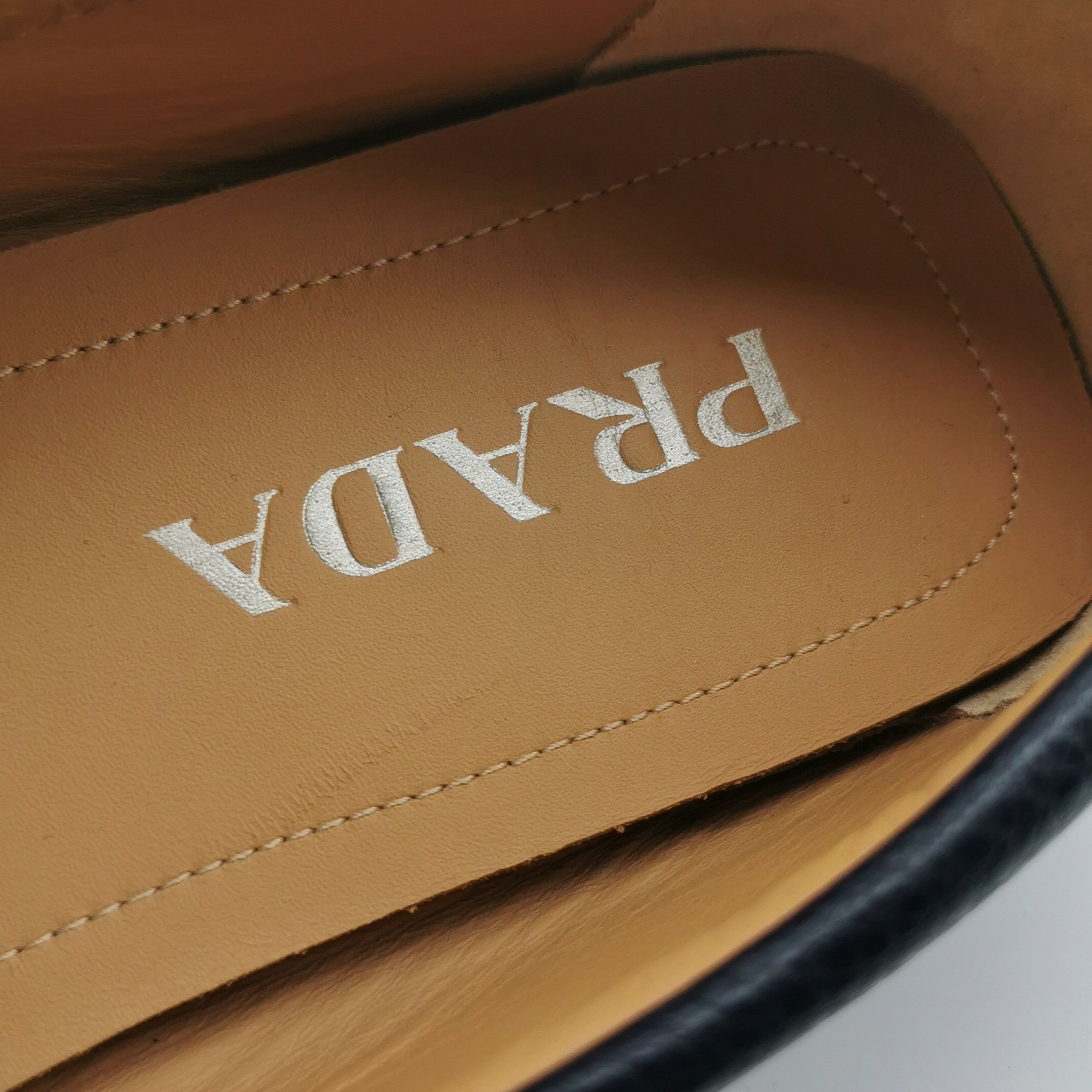 Prada Prada Men 7 Leather Size US 7 / EU 40 - 8 Thumbnail