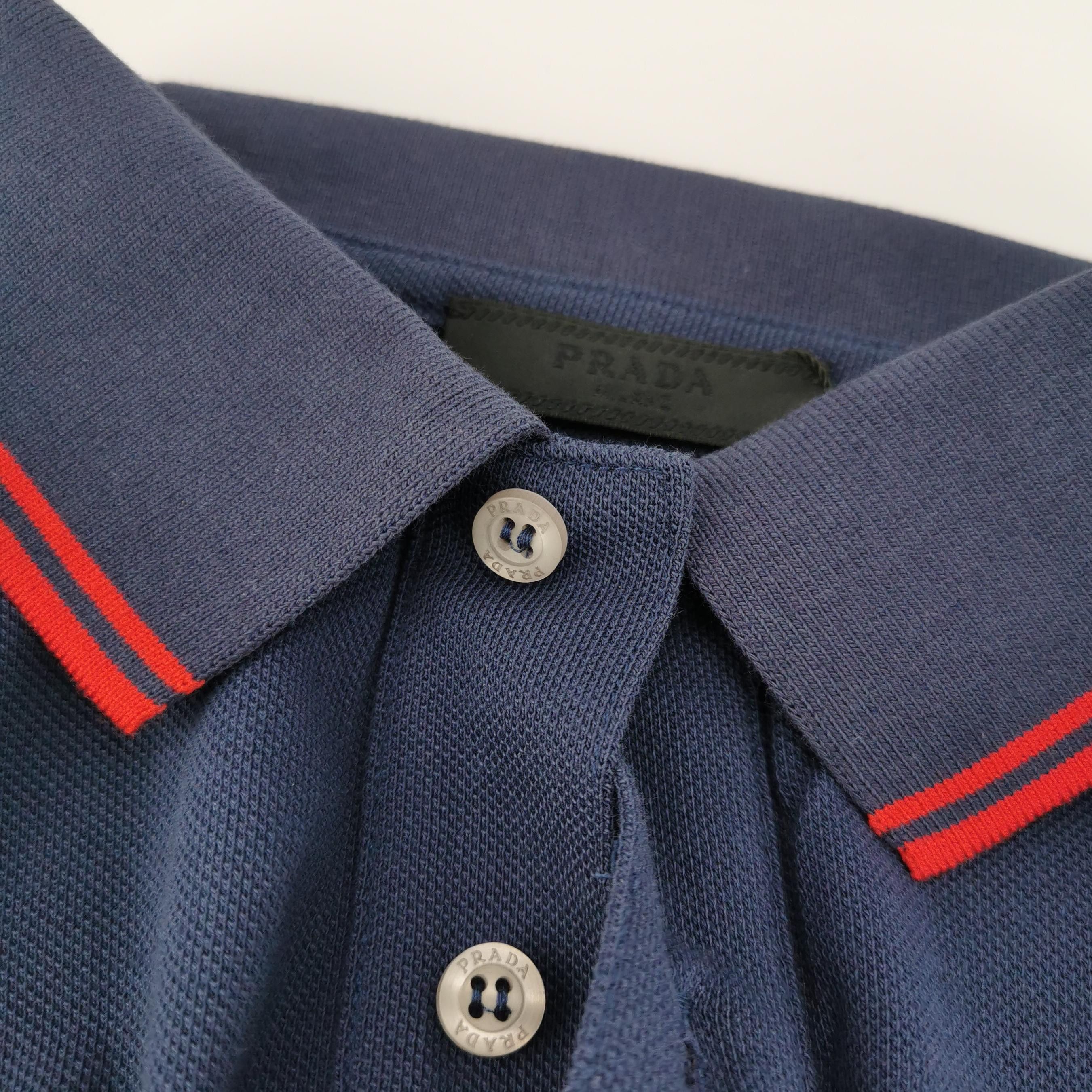 Prada Prada Men l Short Sleeve Shirts Size US L / EU 52-54 / 3 - 5 Thumbnail
