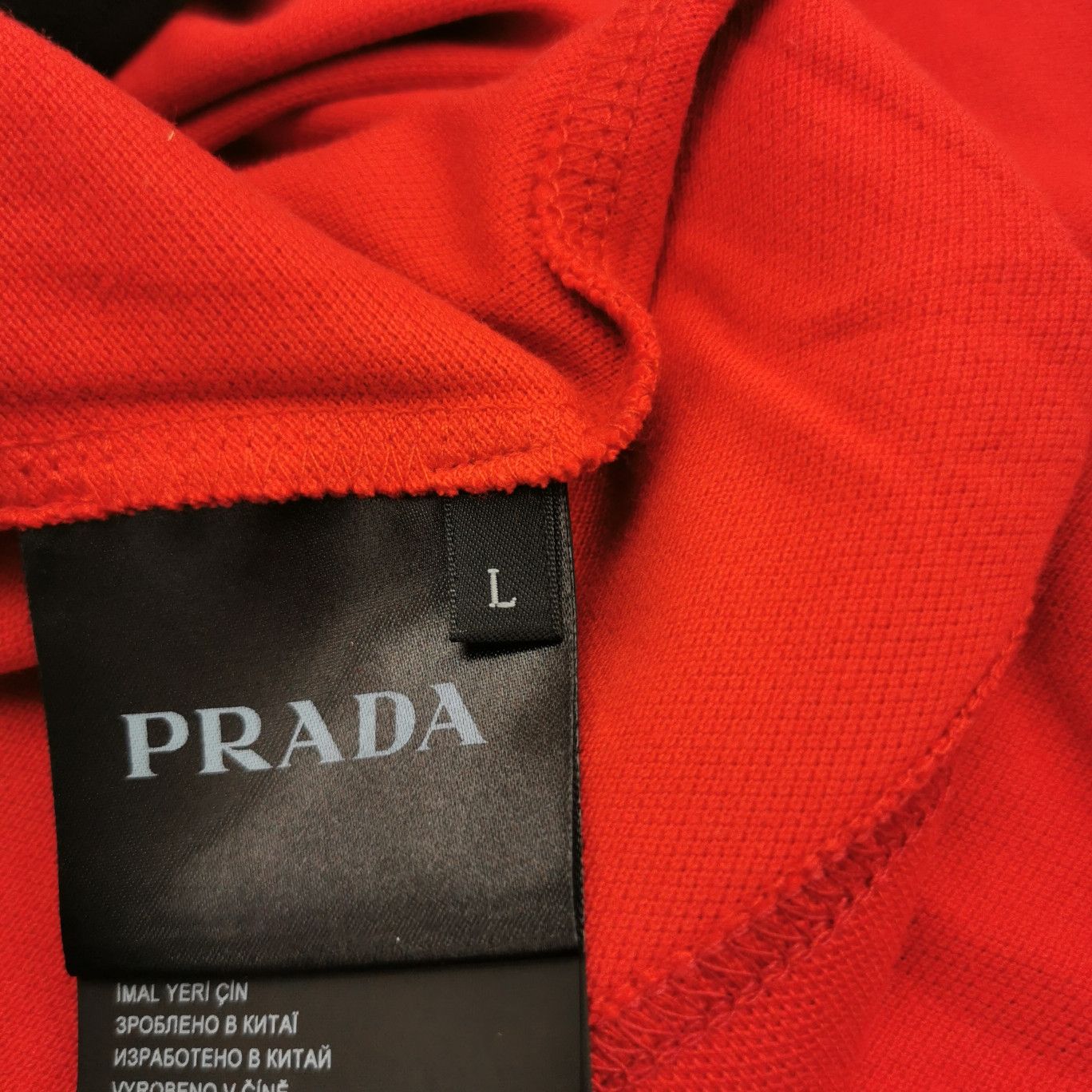 Prada Prada Men l Short Sleeve Shirts Size US L / EU 52-54 / 3 - 6 Thumbnail